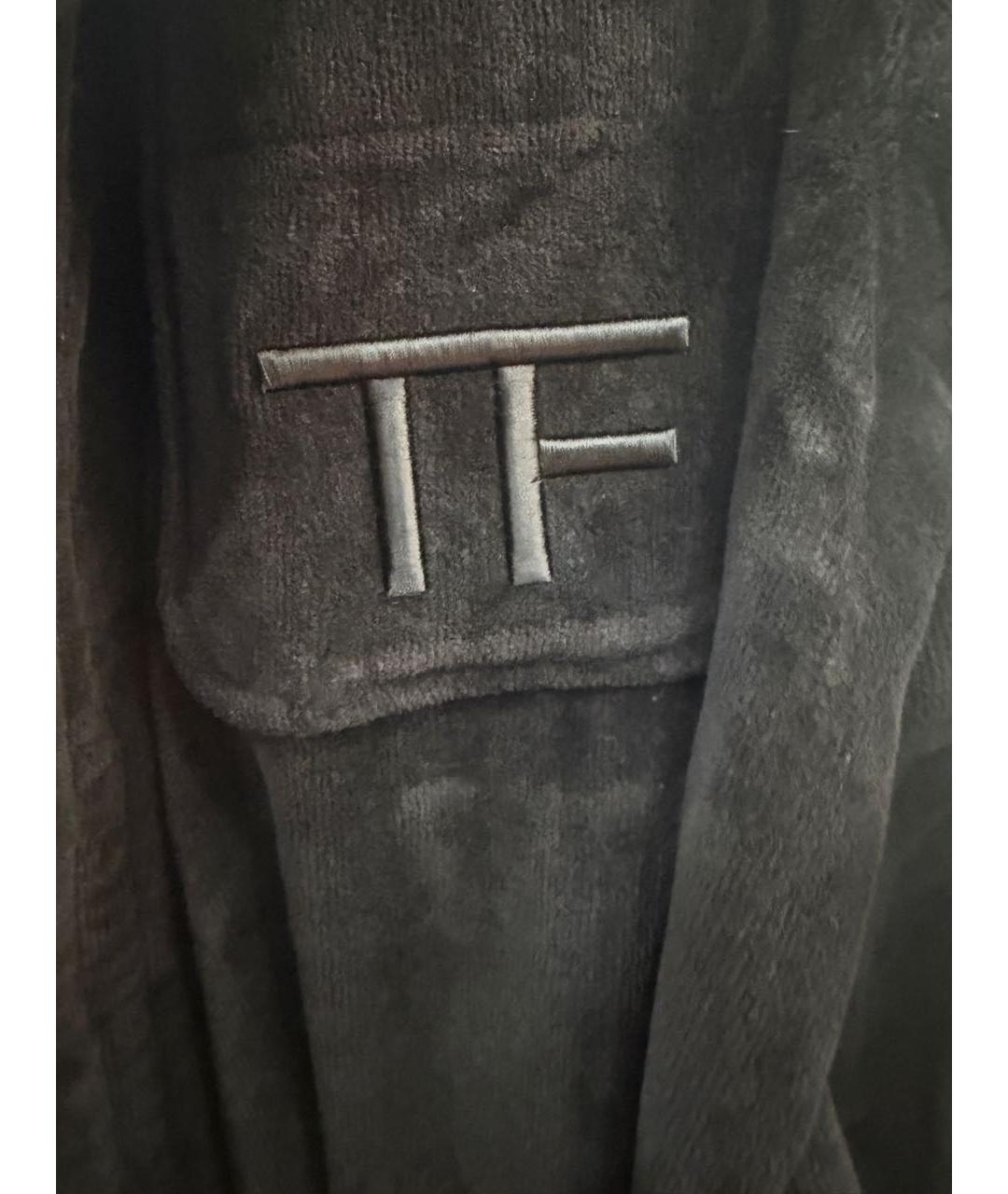 TOM FORD Черный халаты, фото 4