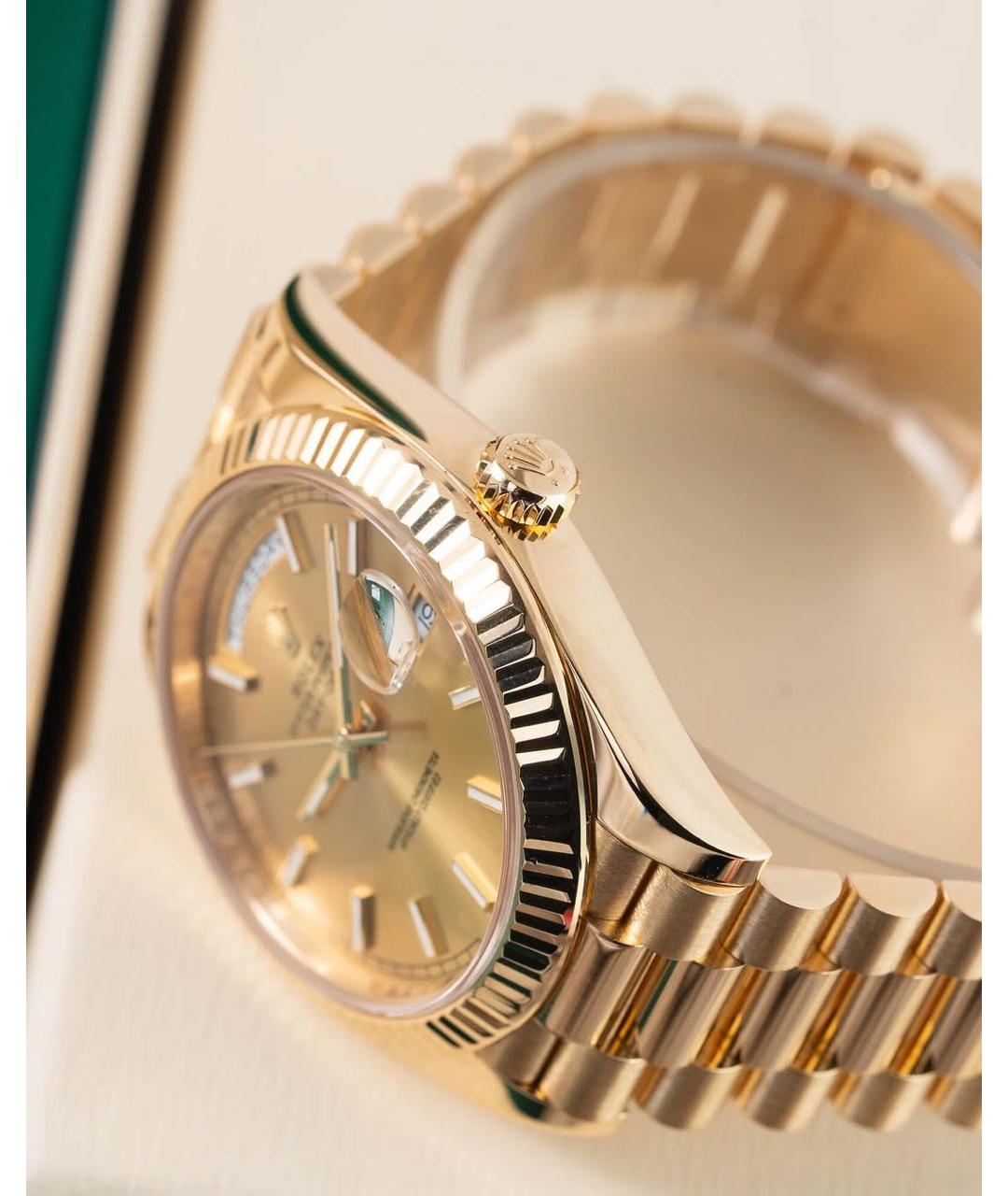 ROLEX Золотые часы из желтого золота, фото 3