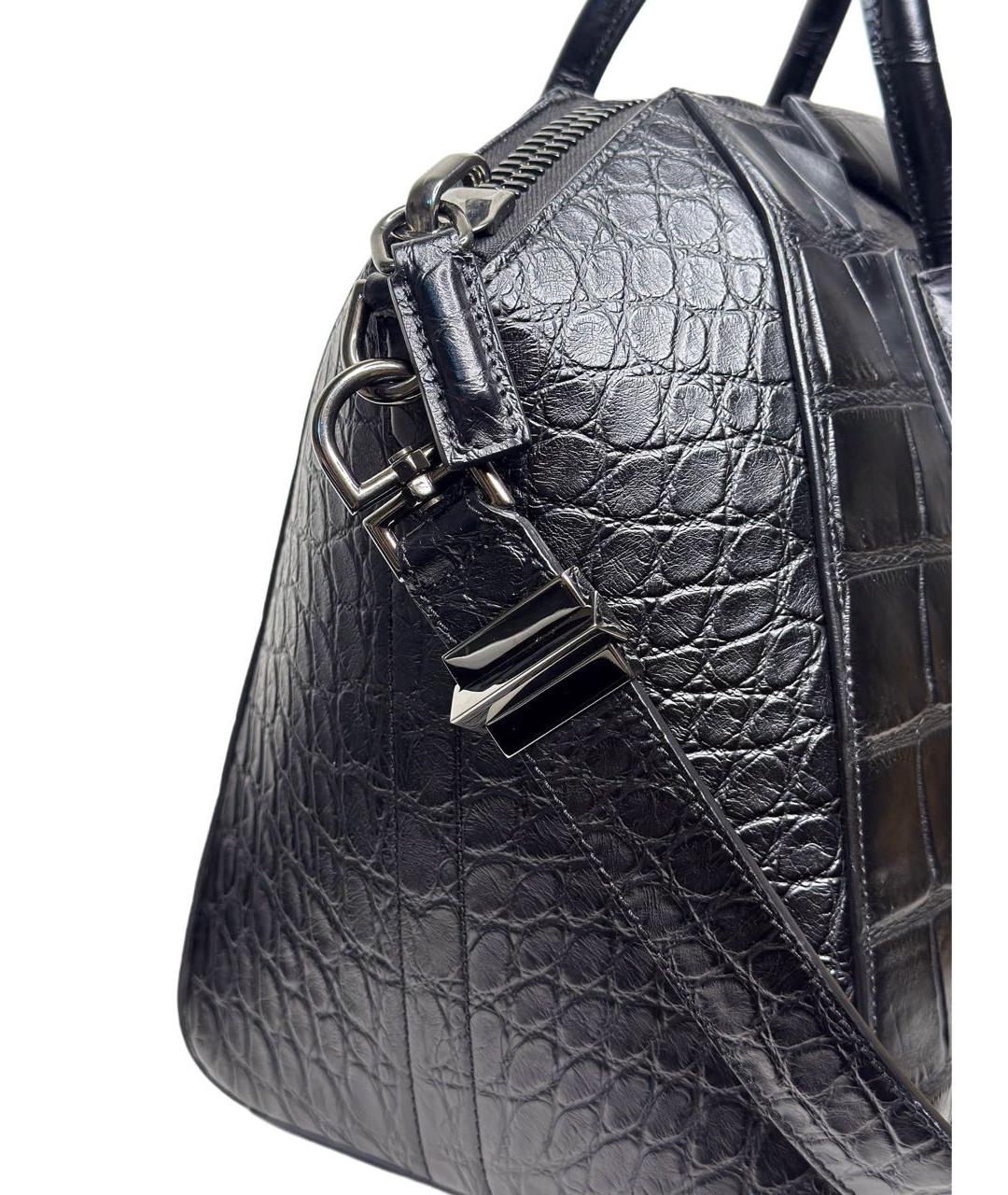 GIVENCHY Черная кожаная сумка через плечо, фото 8