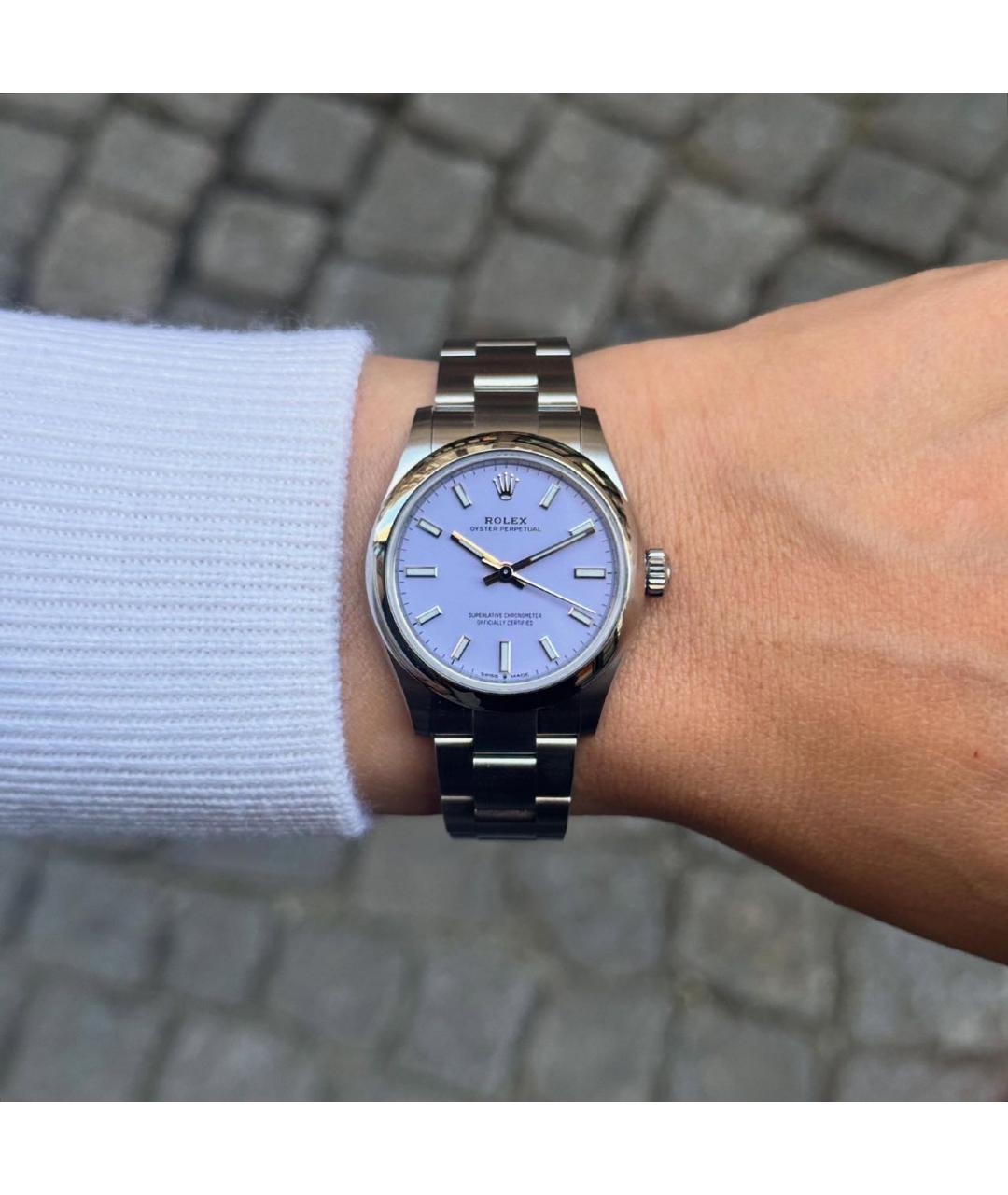 ROLEX Фиолетовые часы, фото 2