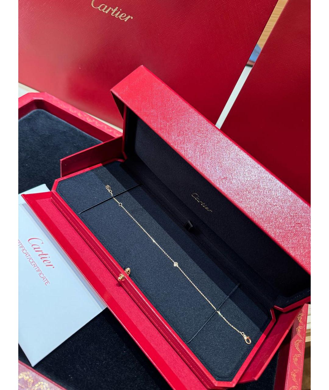 CARTIER Золотой браслет из розового золота, фото 4