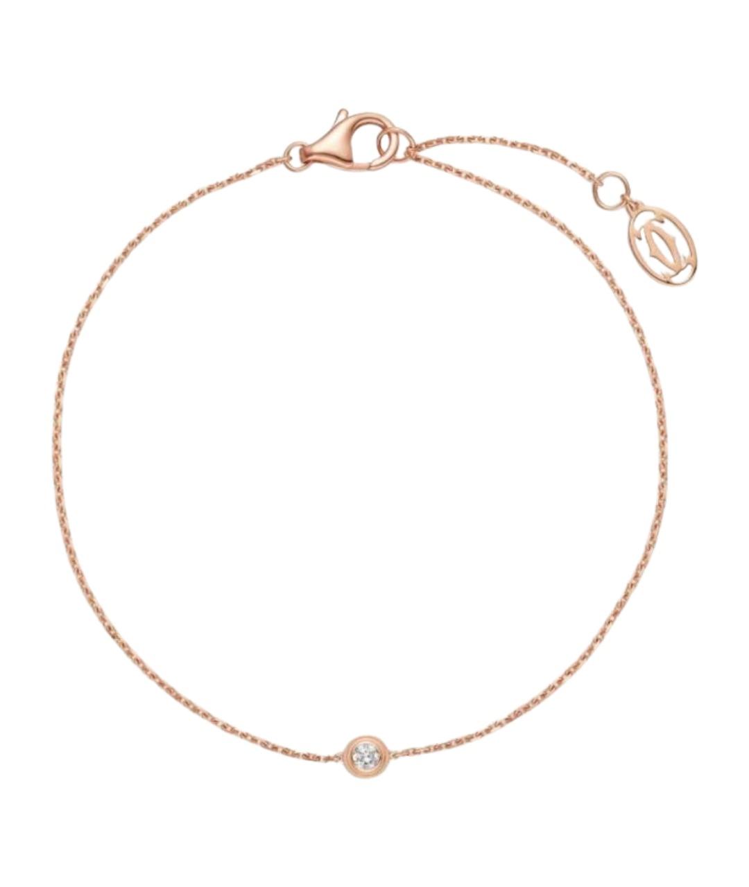 CARTIER Золотой браслет из розового золота, фото 1