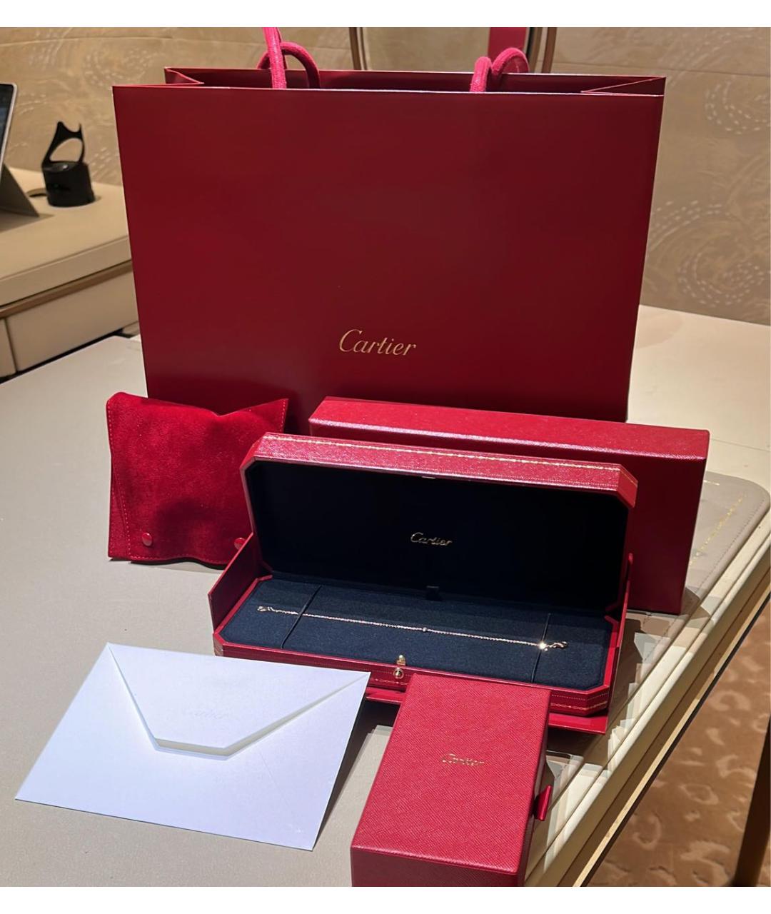 CARTIER Золотой браслет из розового золота, фото 3