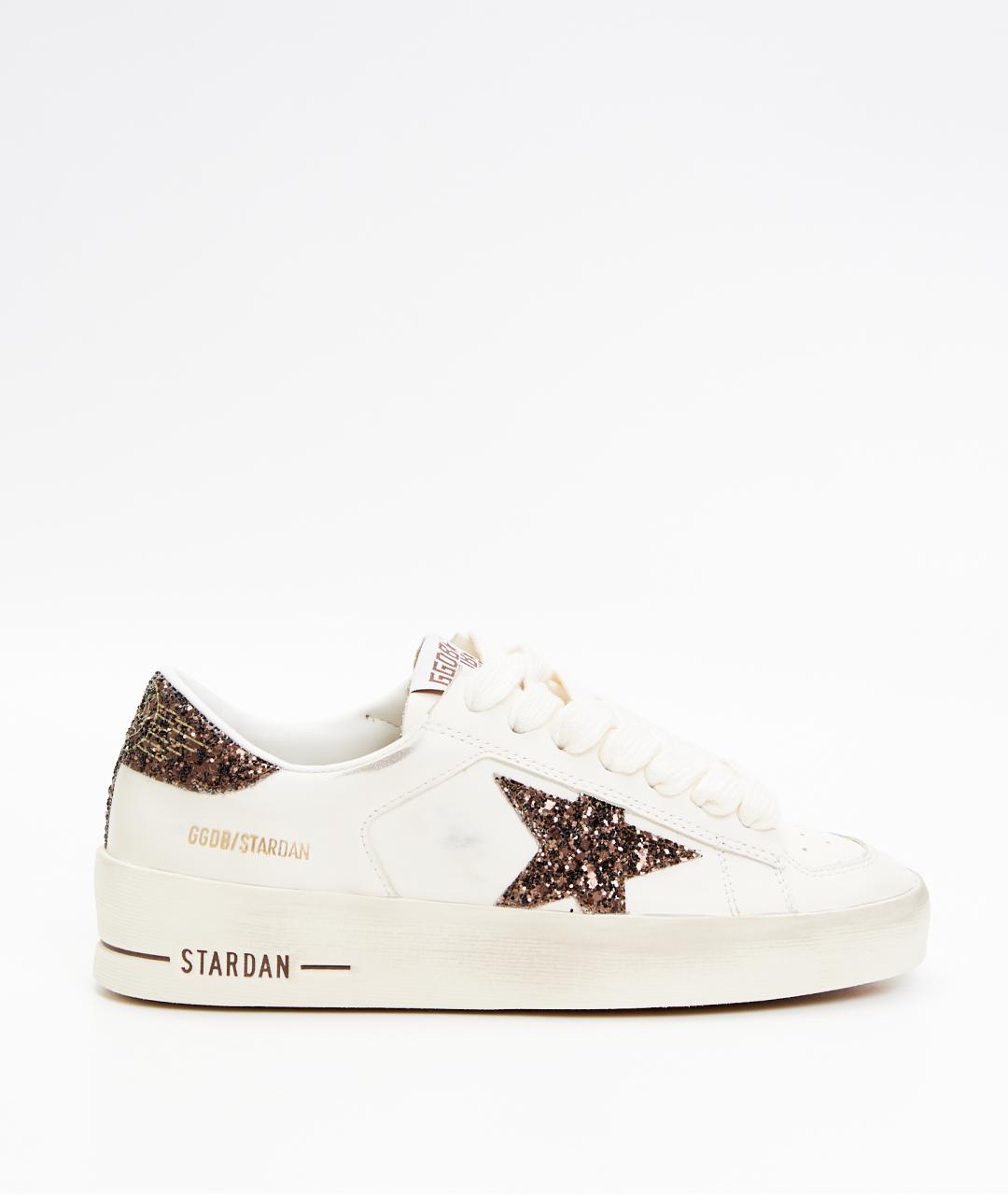 GOLDEN GOOSE Белые кожаные кеды, фото 7