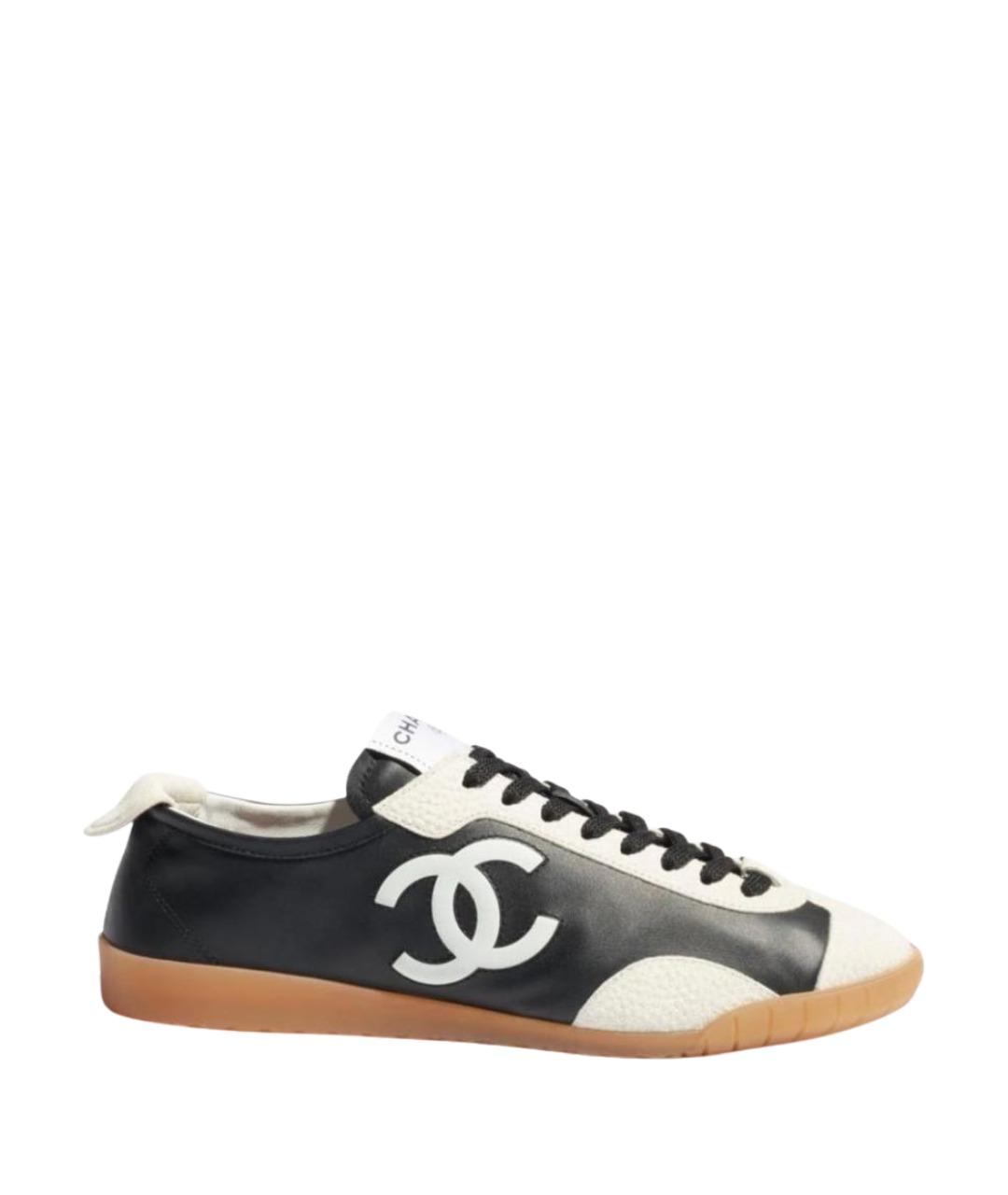 CHANEL Черные кеды, фото 1