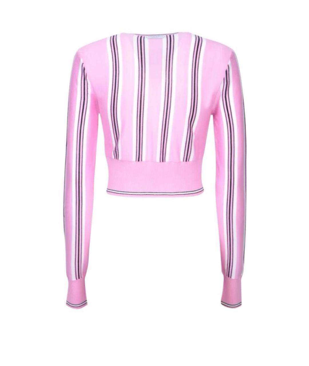 JACQUEMUS Розовый шерстяной кардиган, фото 2