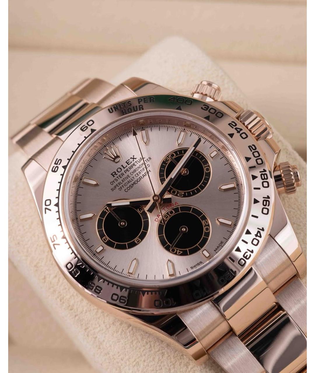 ROLEX Розовые часы из розового золота, фото 3