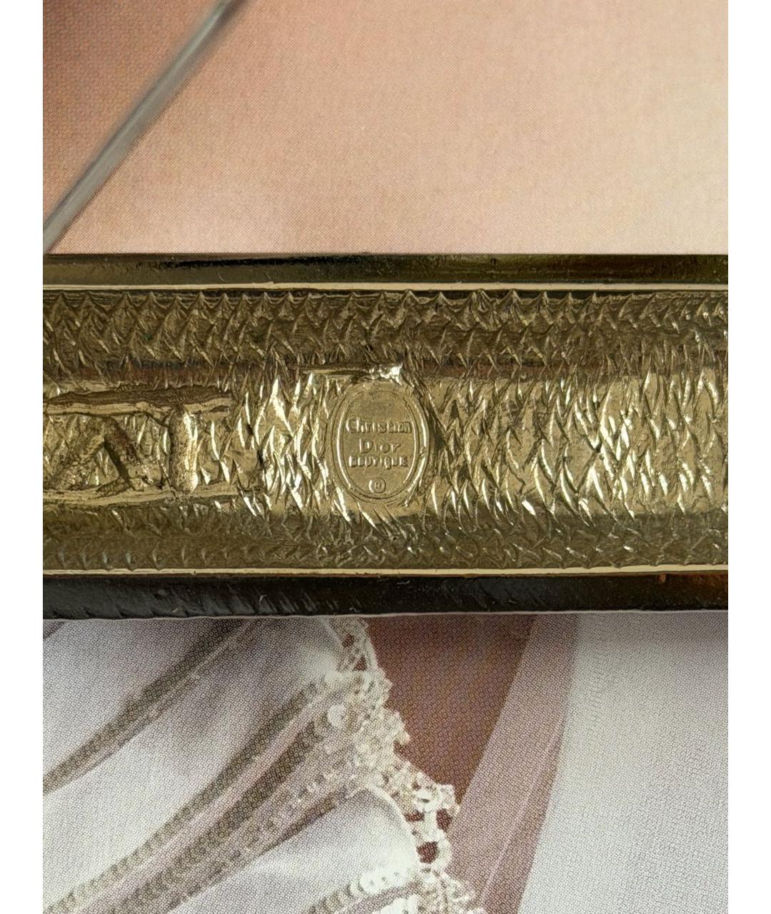 CHRISTIAN DIOR Серебряная металлическая булавка / брошь, фото 2