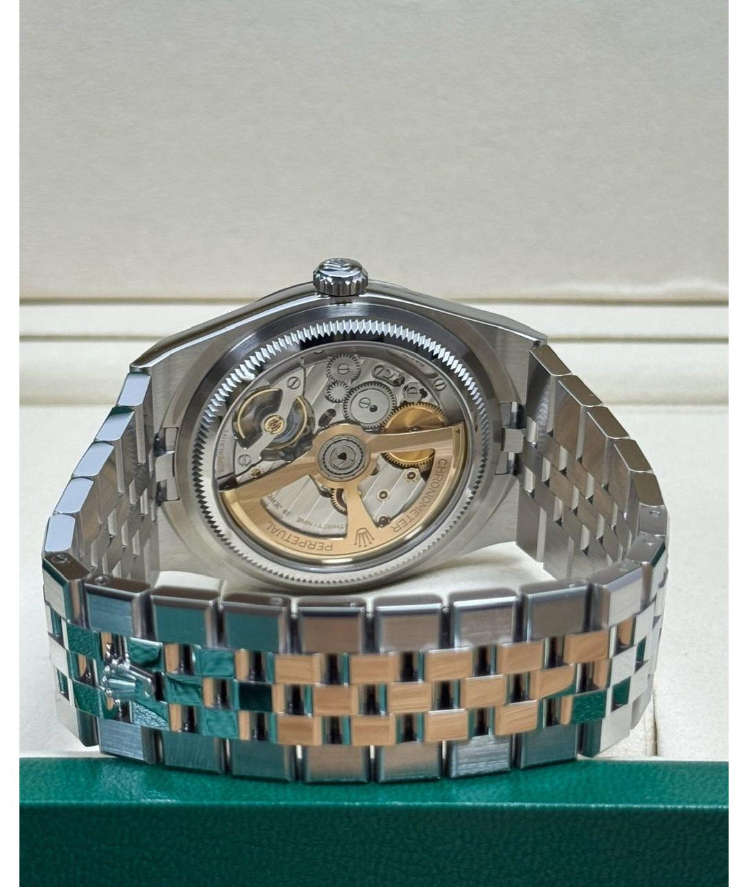 ROLEX Белые часы из белого золота, фото 4