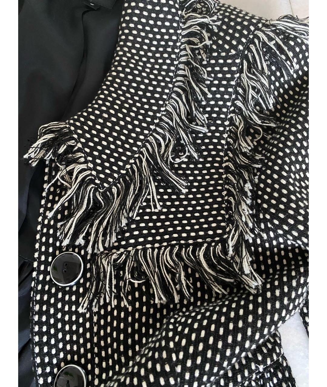 ANNA SUI Черное вискозное пальто, фото 4