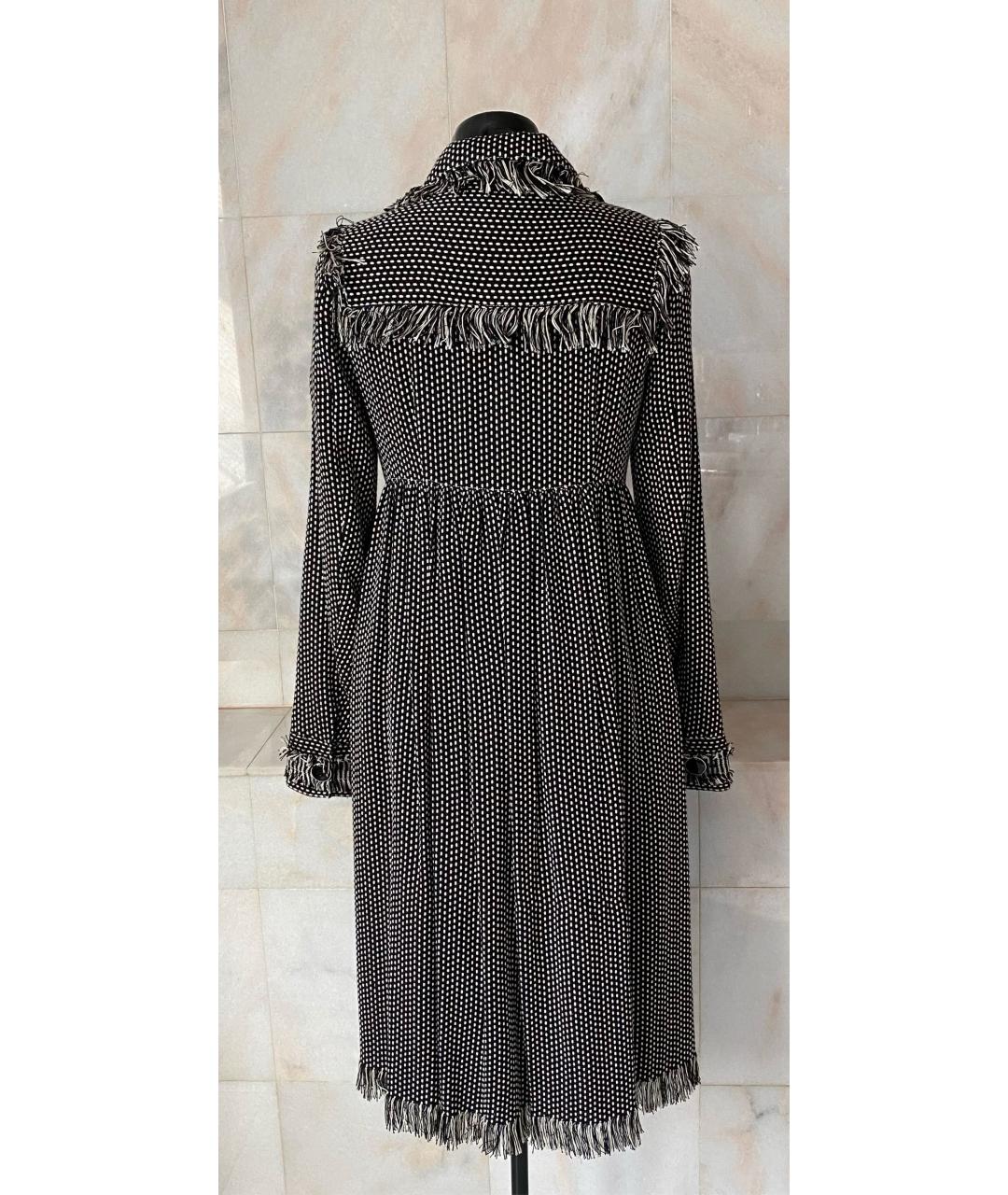 ANNA SUI Черное вискозное пальто, фото 2