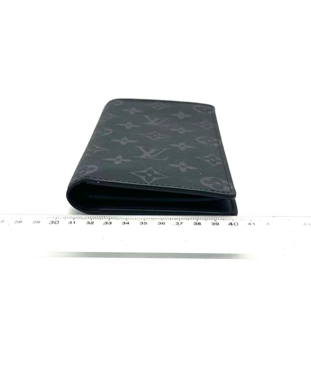 LOUIS VUITTON Черный кошелек, фото 4