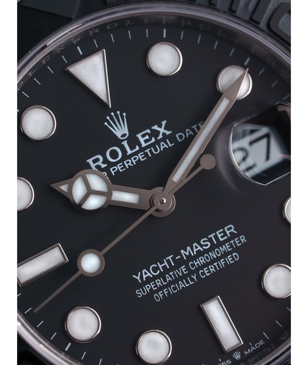 ROLEX Черные часы, фото 3