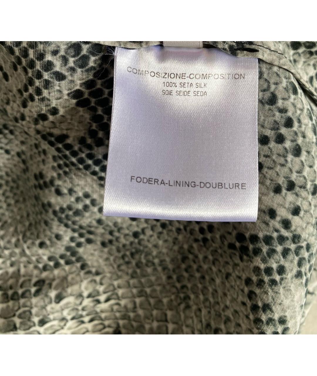 STELLA MCCARTNEY Серый шелковый комбинезон, фото 5