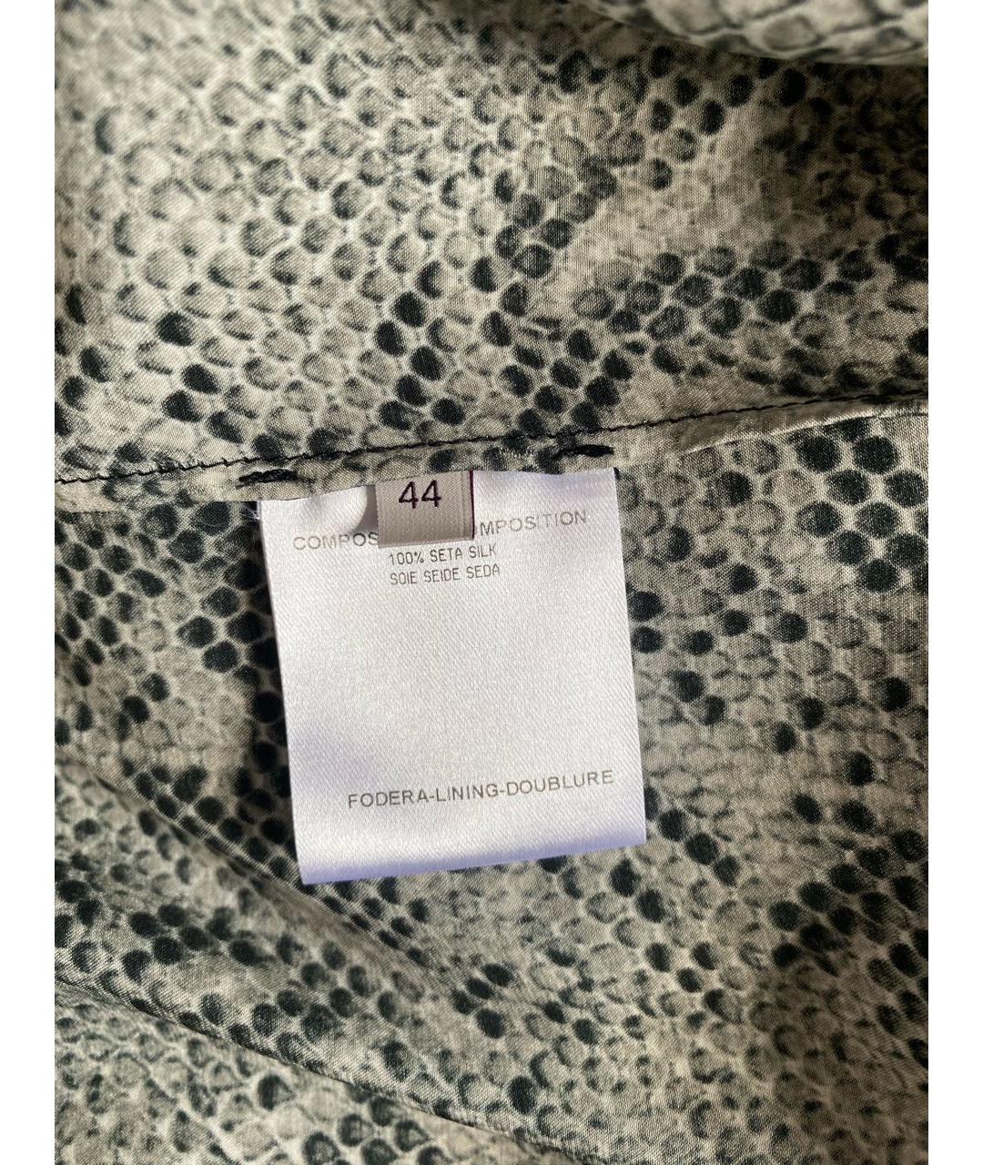 STELLA MCCARTNEY Серый шелковый комбинезон, фото 4