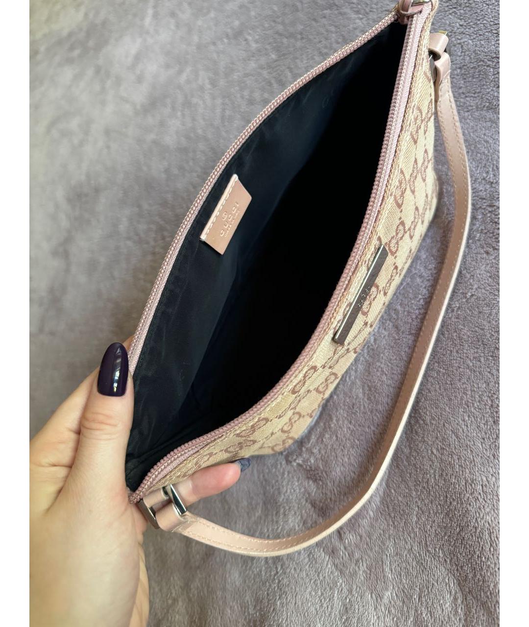 GUCCI Розовая сумка с короткими ручками, фото 4