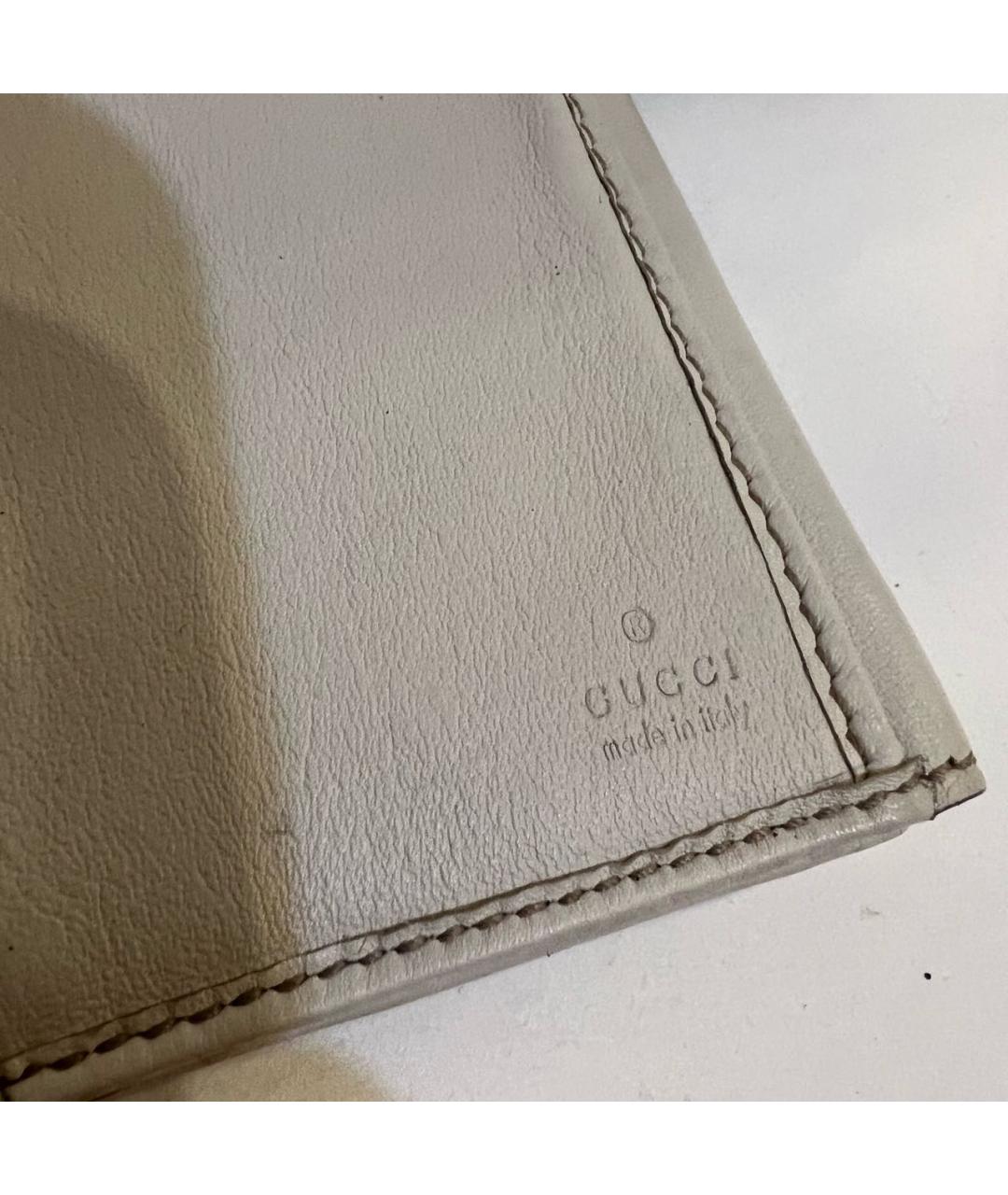 GUCCI Бежевый кошелек, фото 4