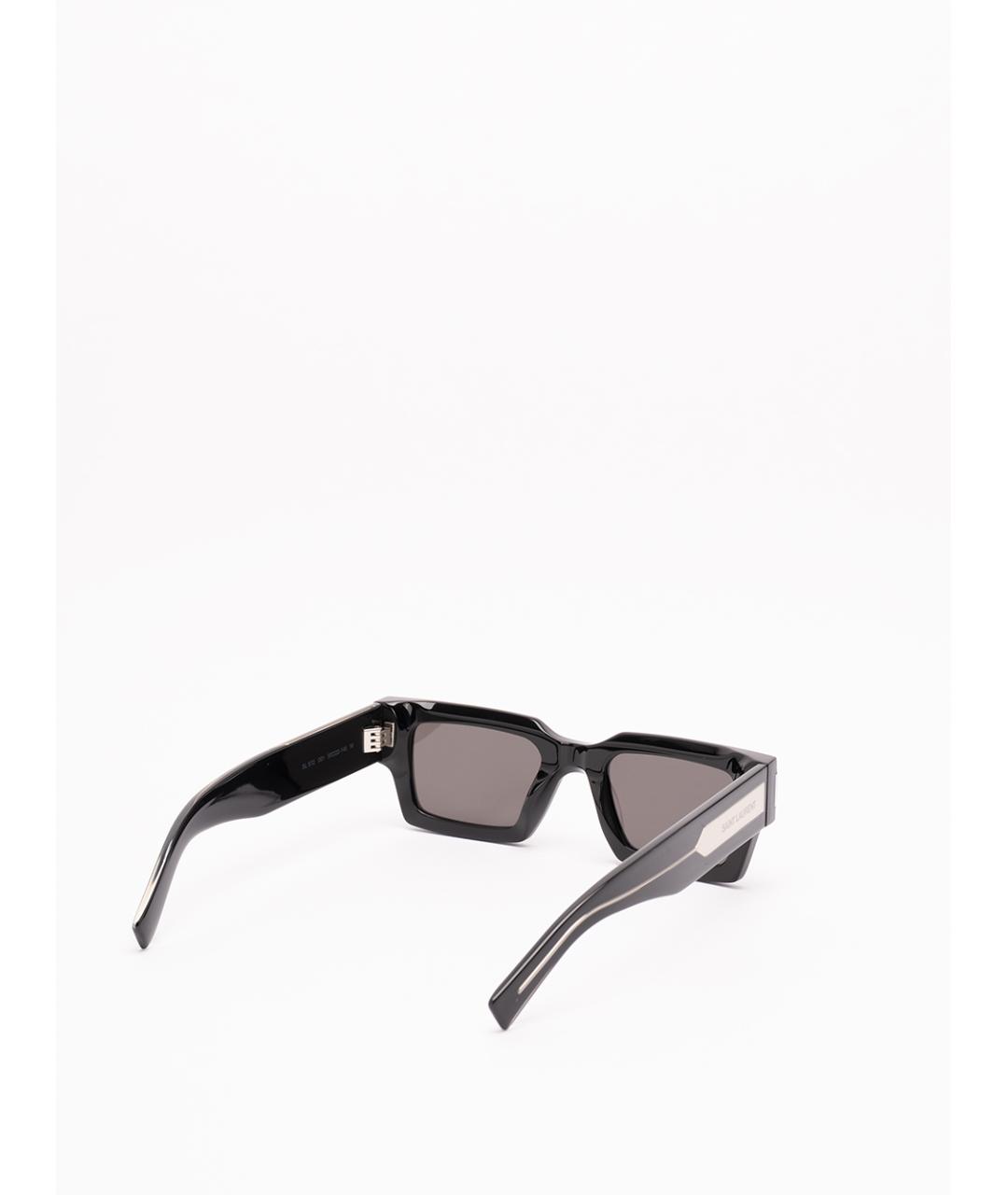 SAINT LAURENT Черные солнцезащитные очки, фото 4