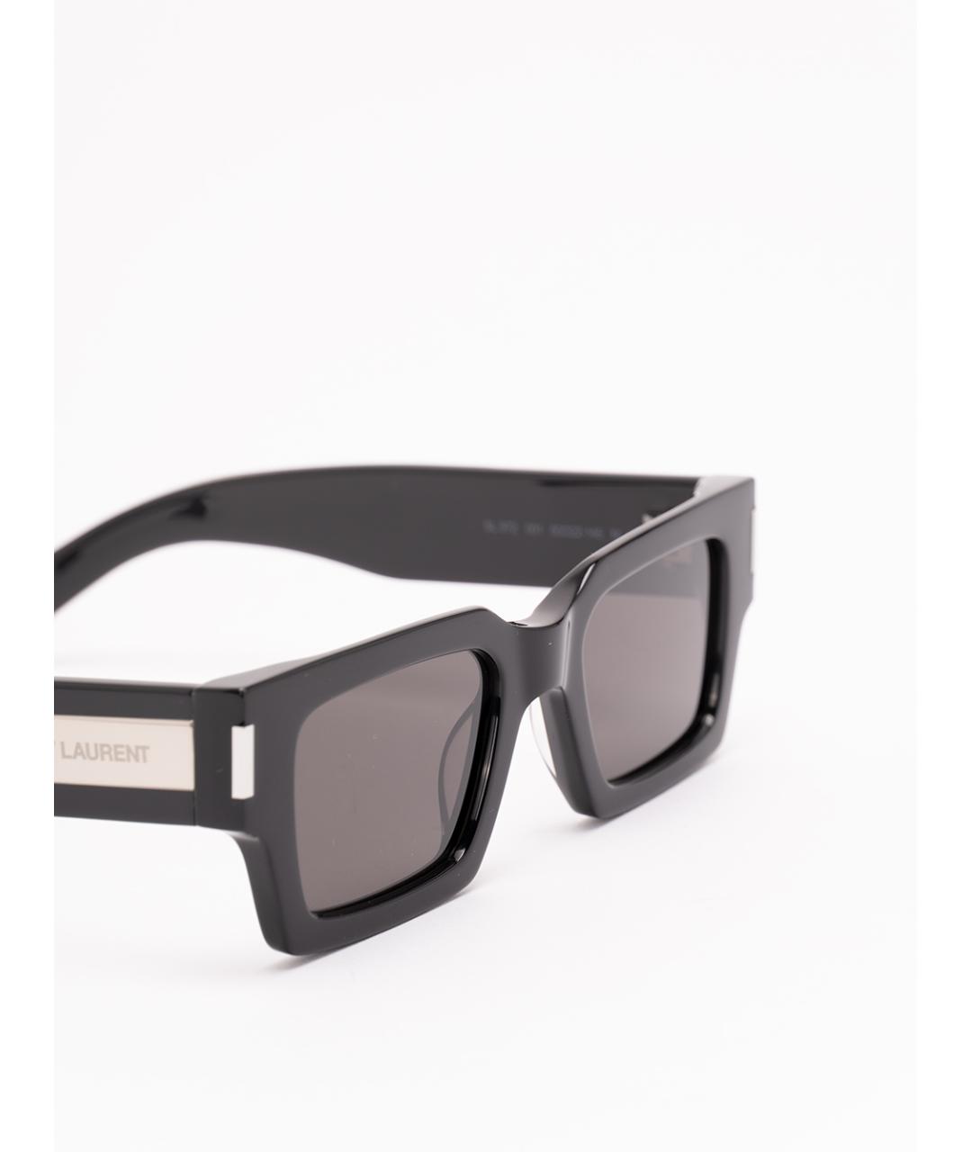 SAINT LAURENT Черные солнцезащитные очки, фото 3