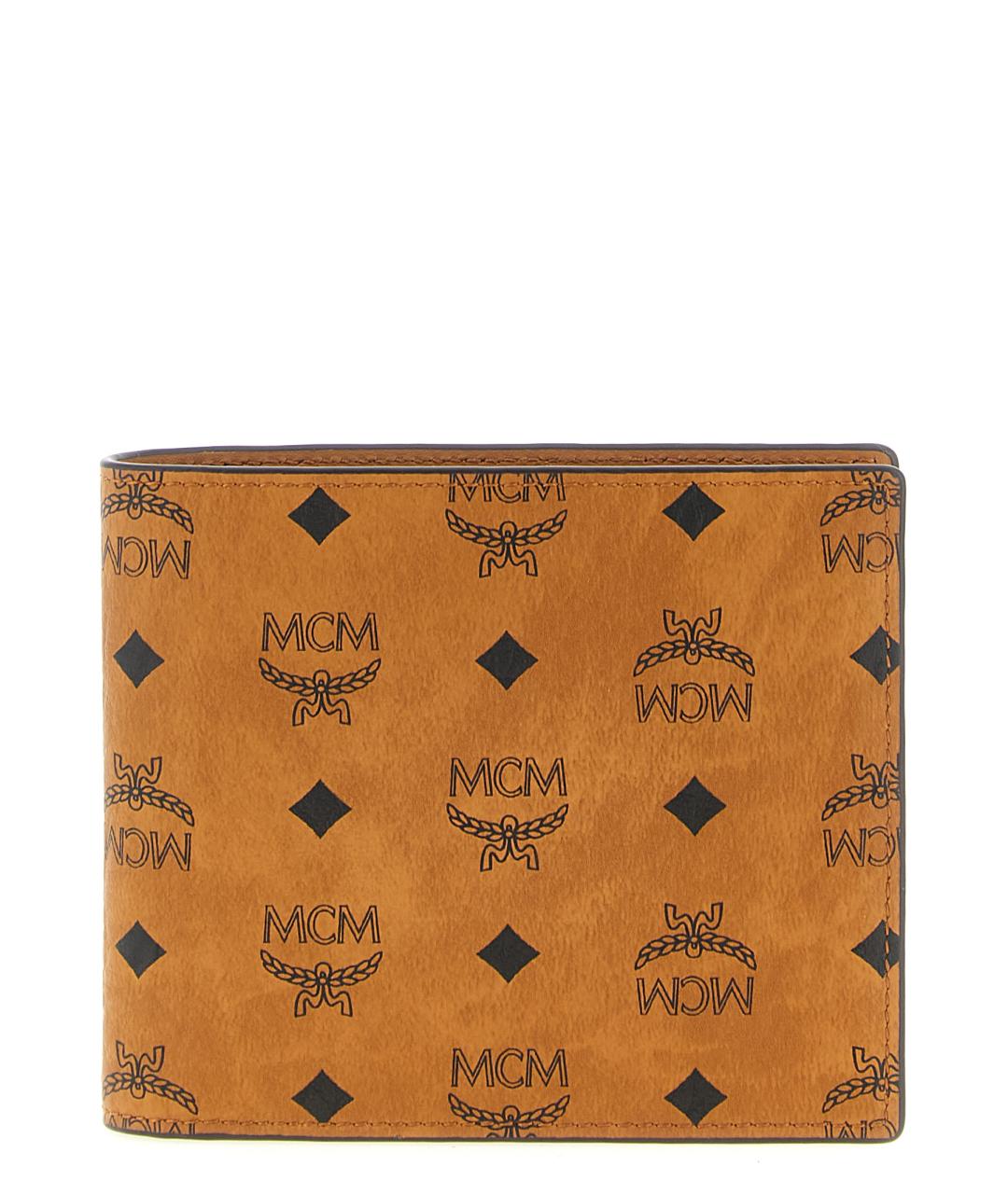 MCM Коричневый кошелек из искусственной кожи, фото 1