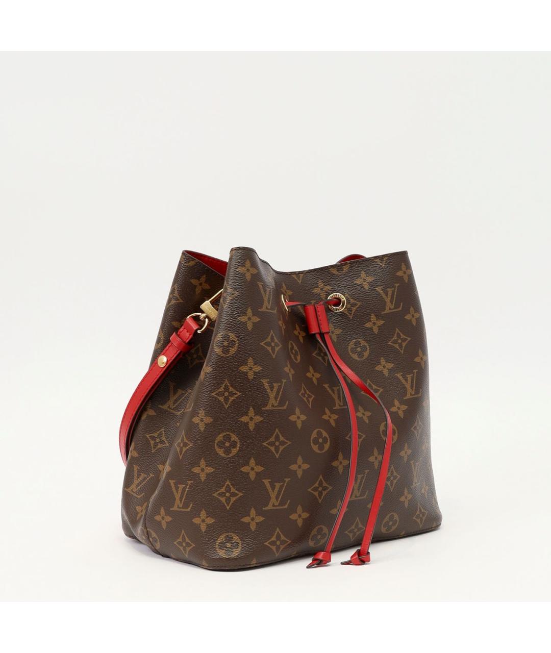 LOUIS VUITTON Коричневая сумка через плечо из канвы, фото 2