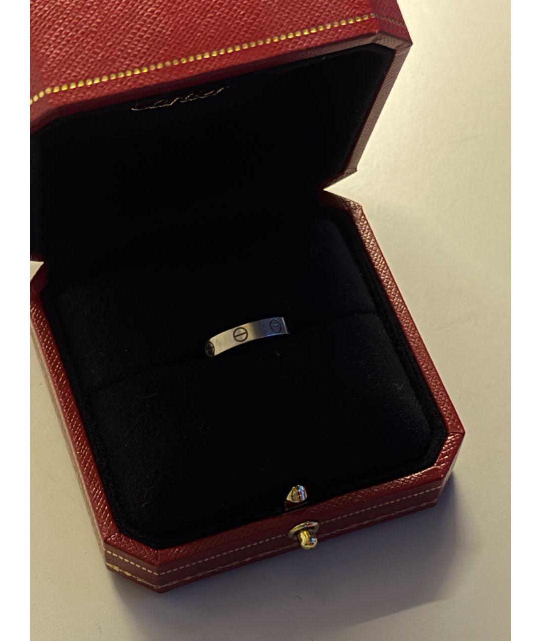CARTIER Серебряное кольцо из белого золота, фото 3