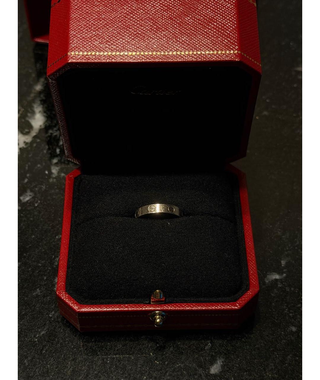 CARTIER Серебряное кольцо из белого золота, фото 2