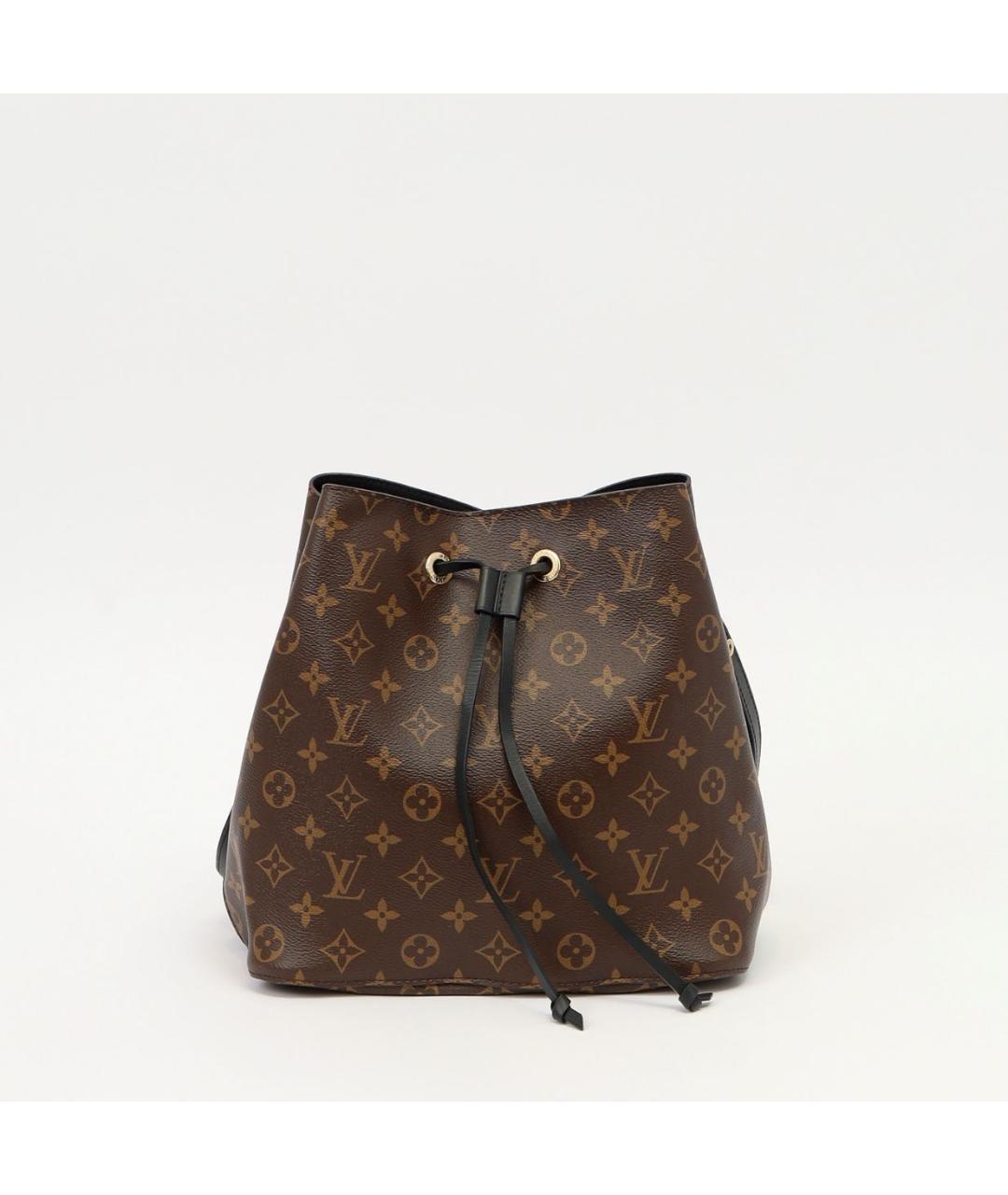 LOUIS VUITTON Коричневая сумка через плечо из канвы, фото 7