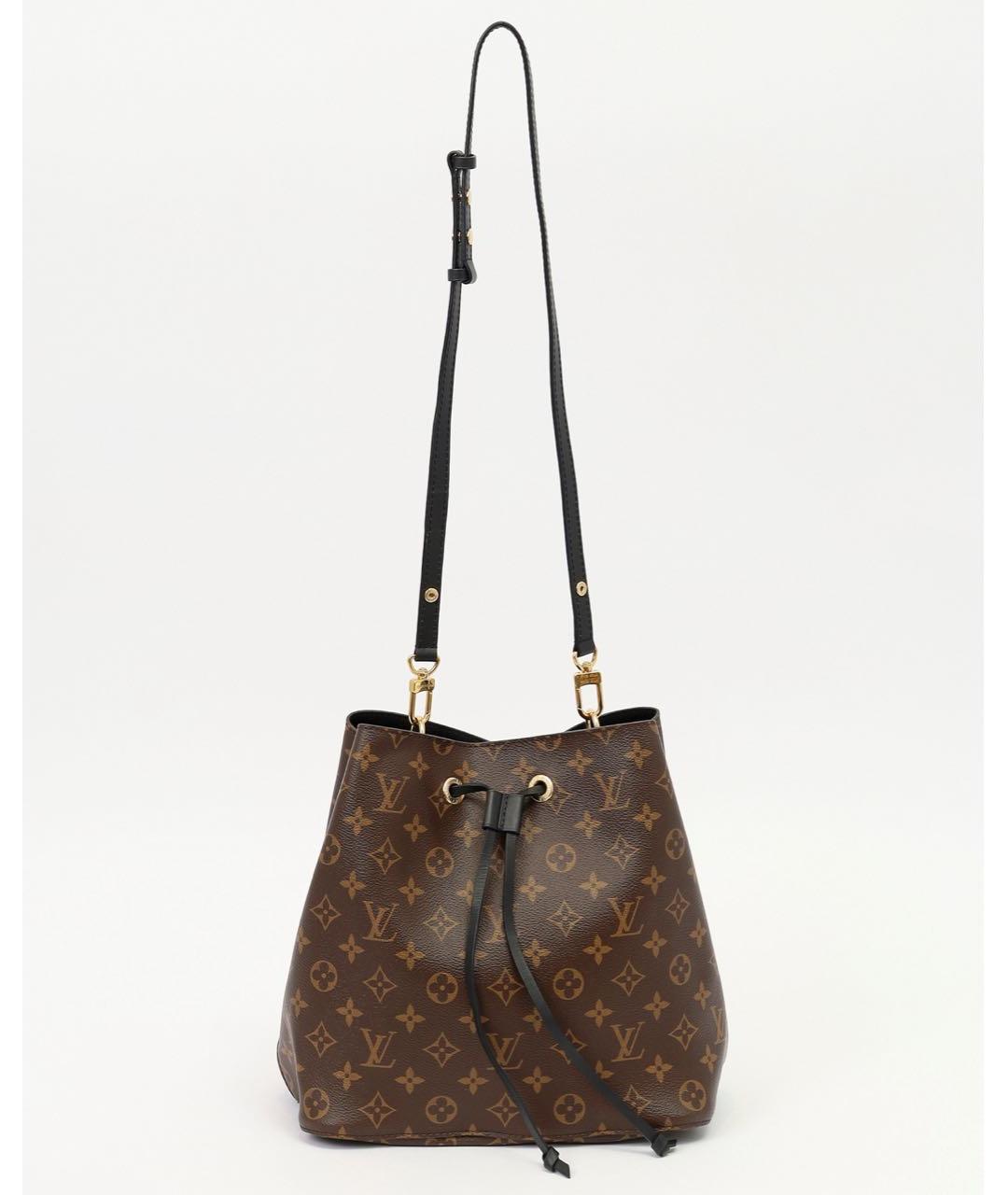LOUIS VUITTON Коричневая сумка через плечо из канвы, фото 5