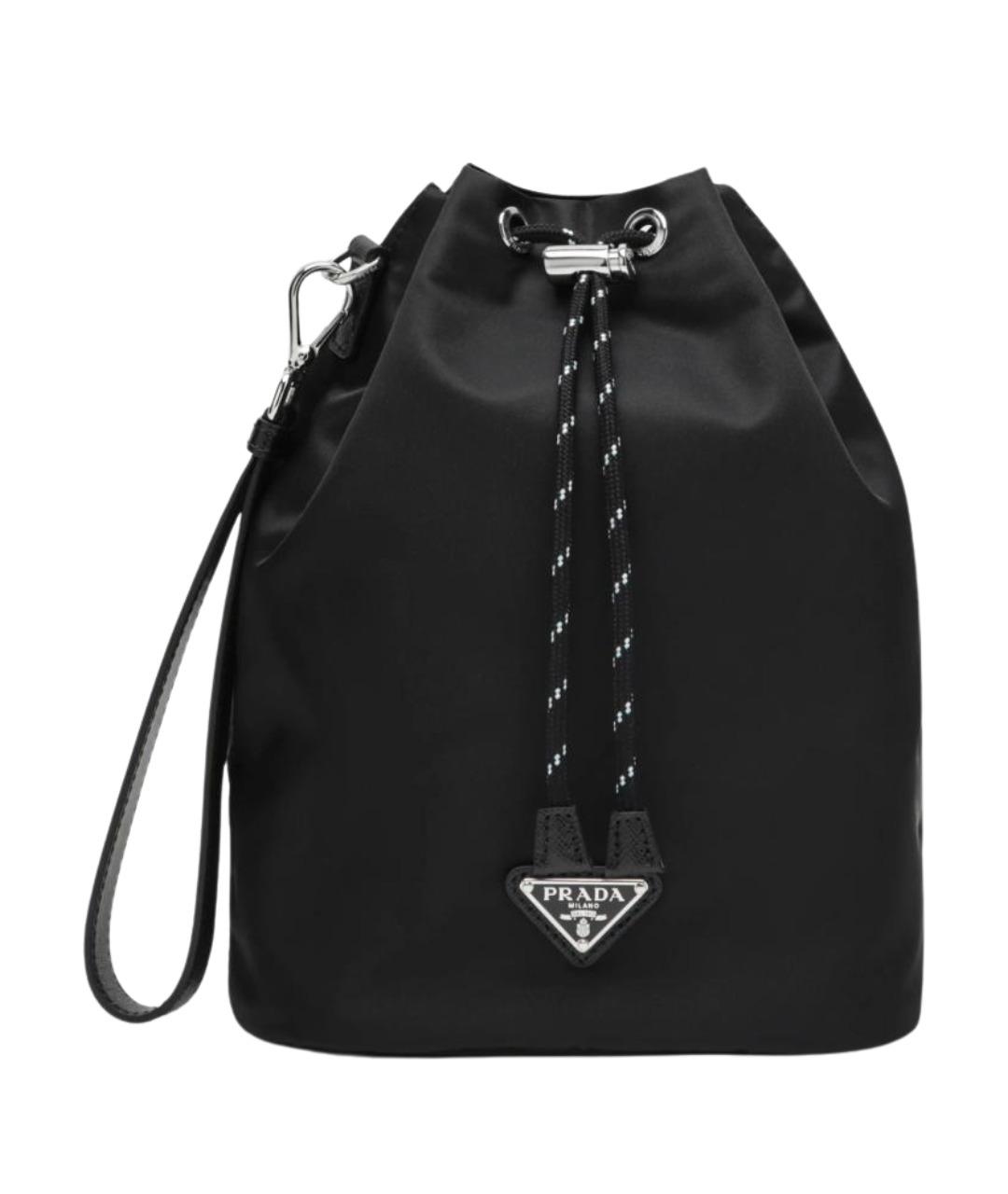 PRADA Черная нейлоновая барсетка, фото 1