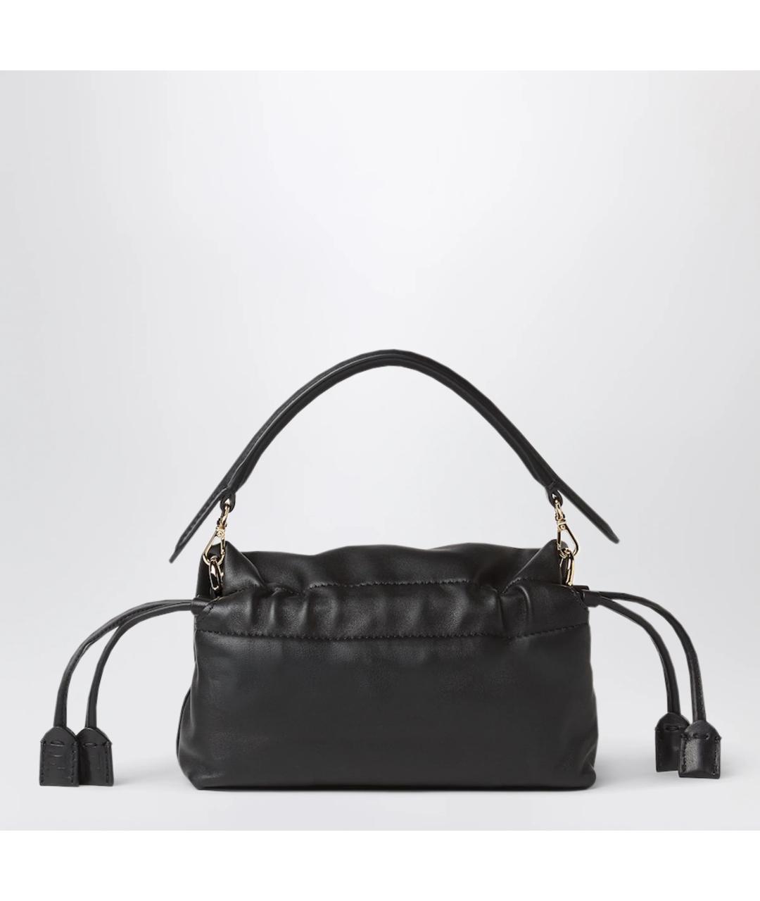 FENDI Черная кожаная сумка через плечо, фото 2