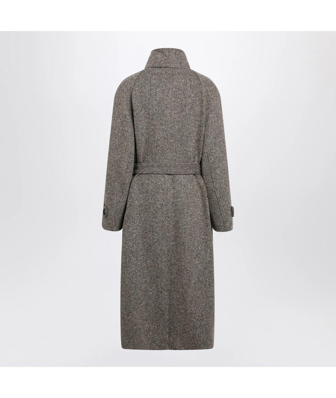 BRUNELLO CUCINELLI Коричневая шерстяная куртка, фото 2