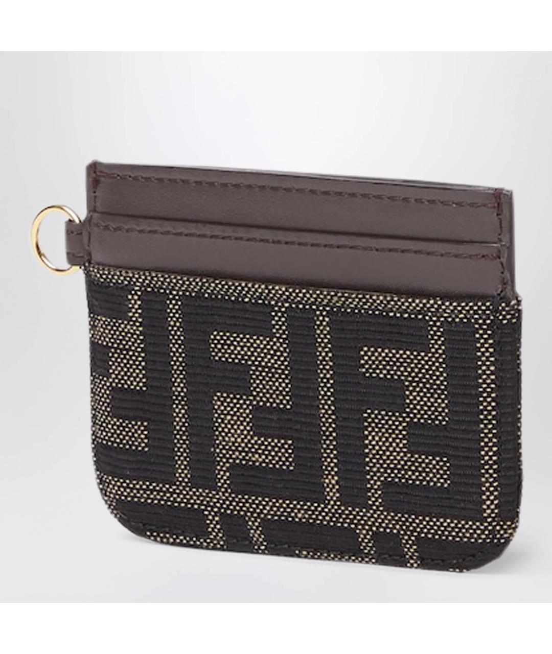FENDI Коричневый кардхолдер, фото 2