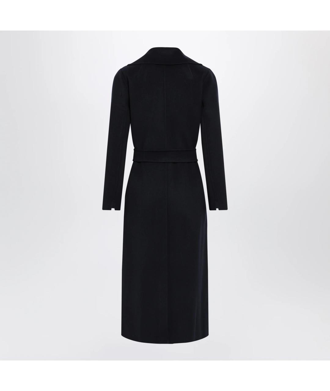 'S MAX MARA Синее шерстяное пальто, фото 2