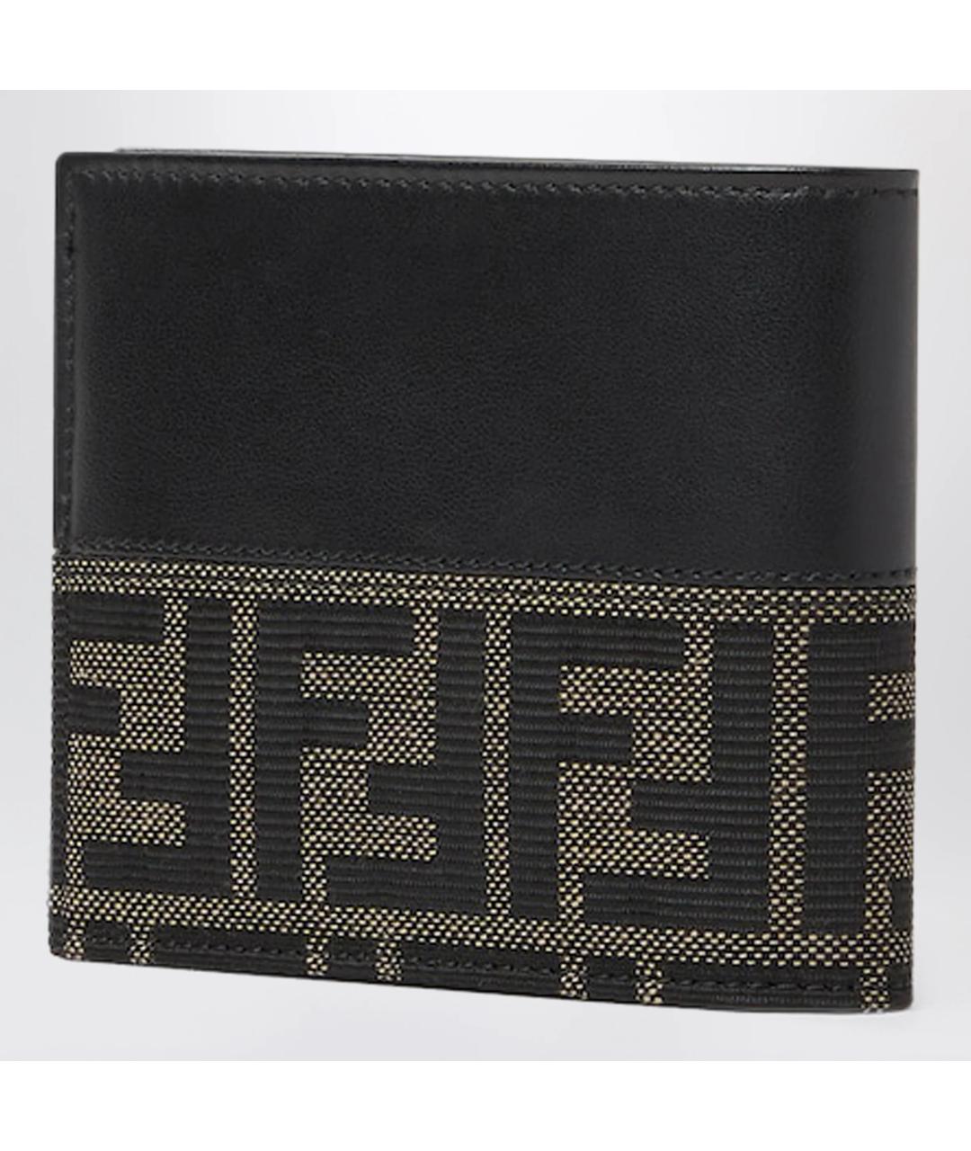 FENDI Коричневый кожаный кошелек, фото 2