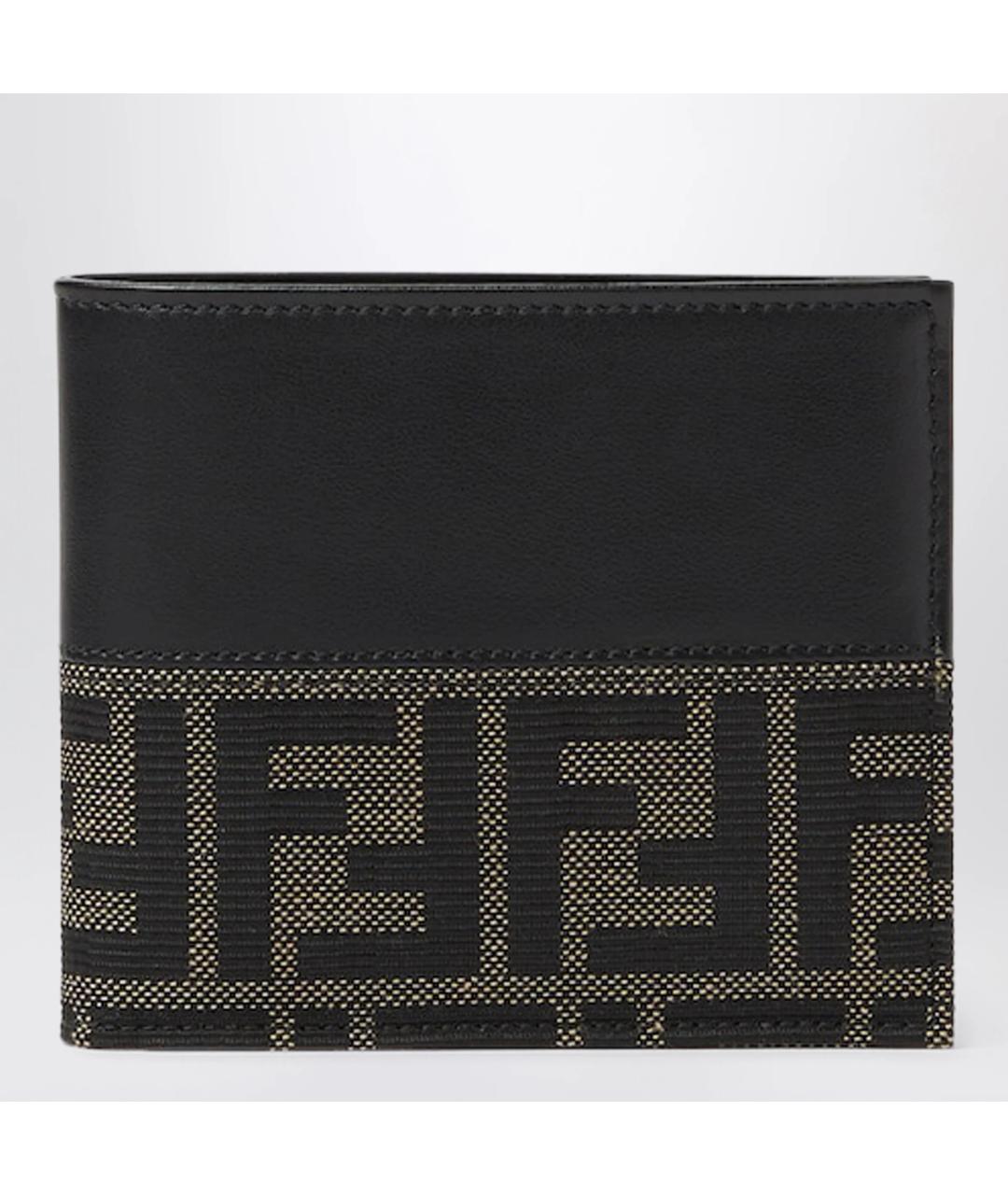 FENDI Коричневый кожаный кошелек, фото 3