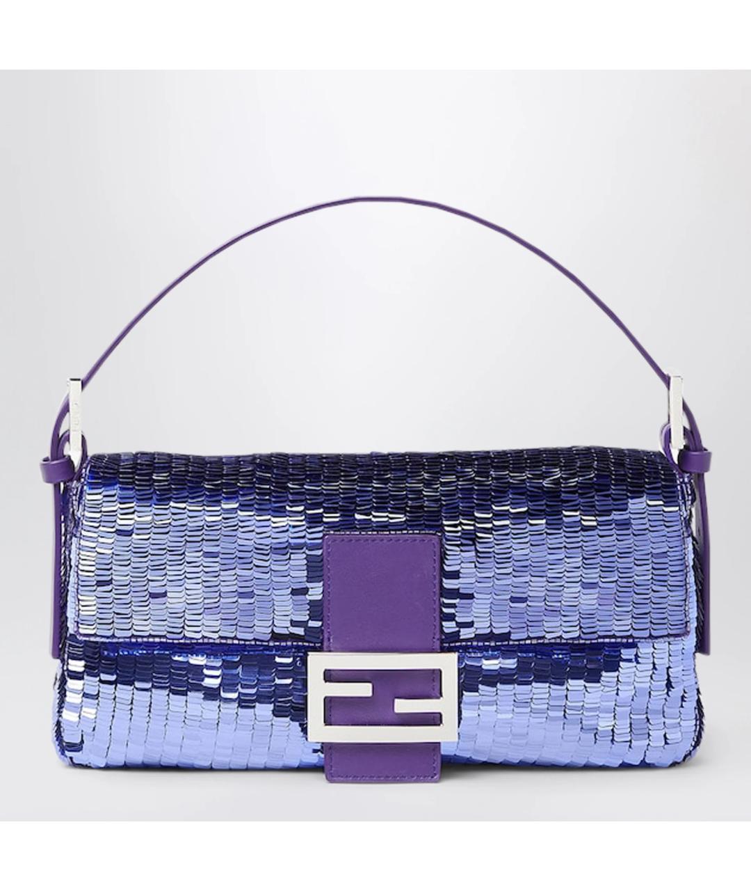 FENDI Фиолетовая сумка через плечо, фото 3