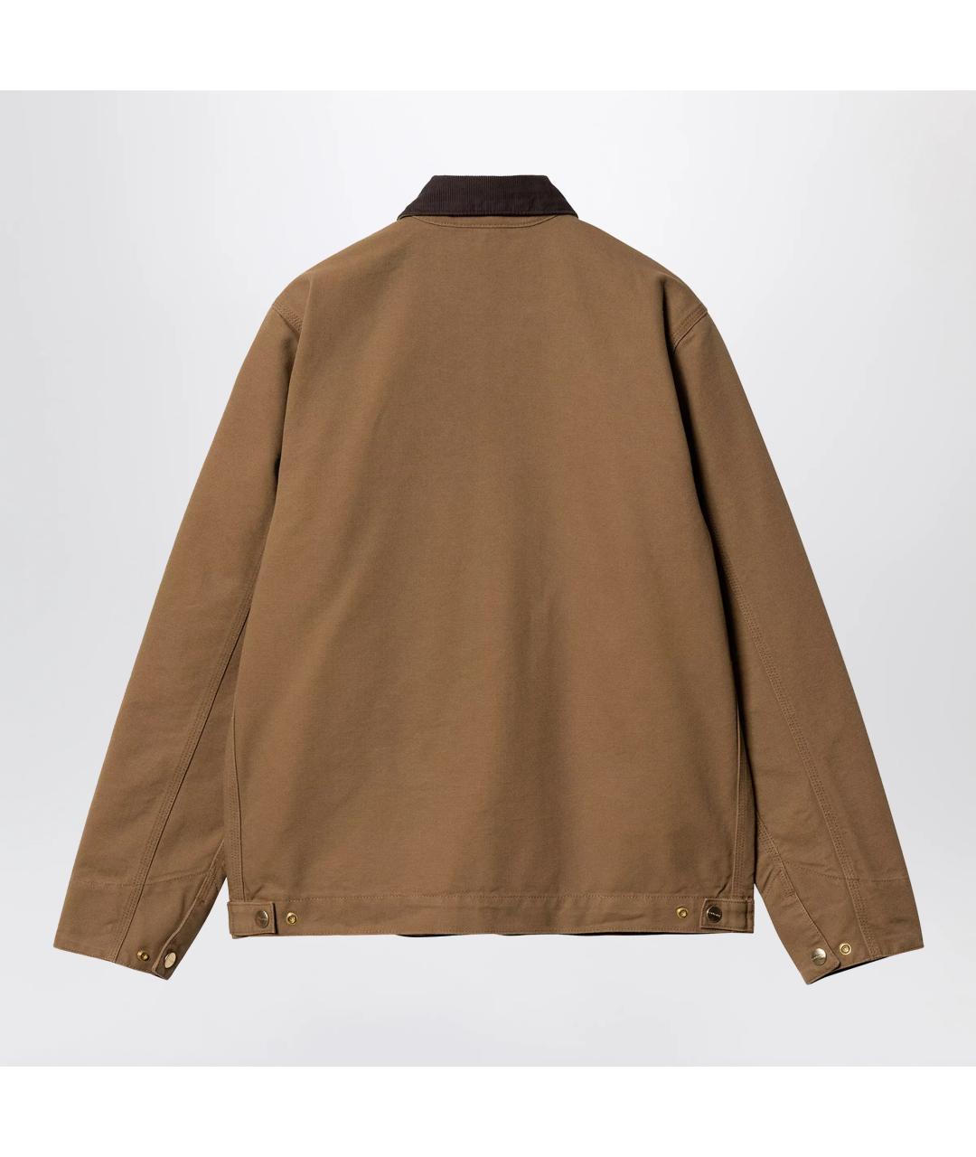 CARHARTT WIP Коричневая хлопковая куртка, фото 2