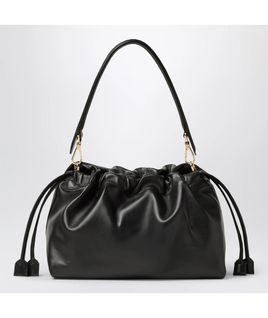 FENDI Черная кожаная сумка через плечо, фото 2