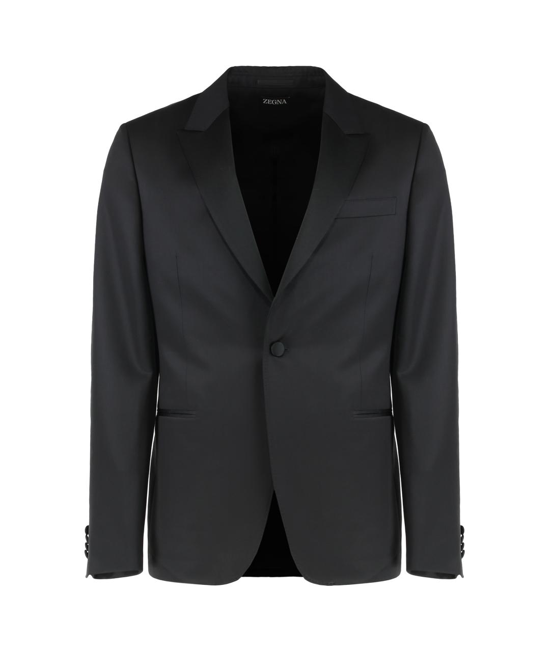 ZEGNA Черный классический костюм, фото 2