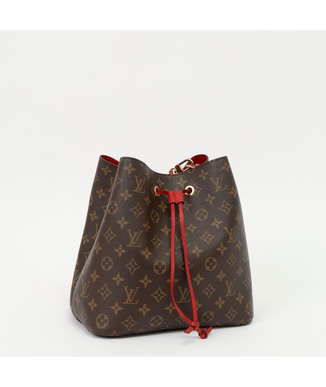 LOUIS VUITTON Коричневая сумка через плечо из канвы, фото 2