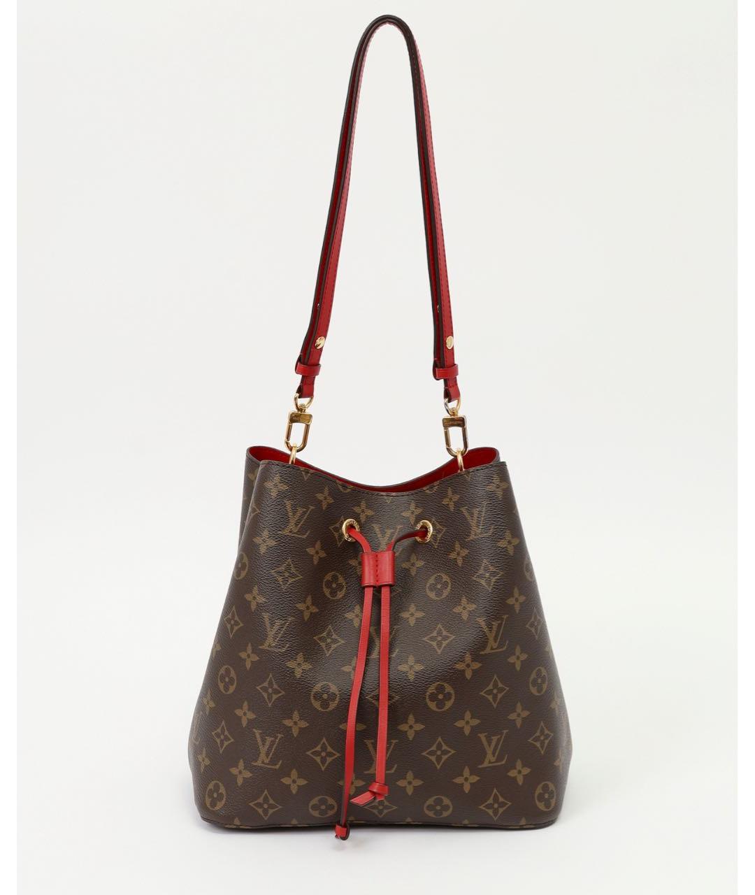 LOUIS VUITTON Коричневая сумка через плечо из канвы, фото 5