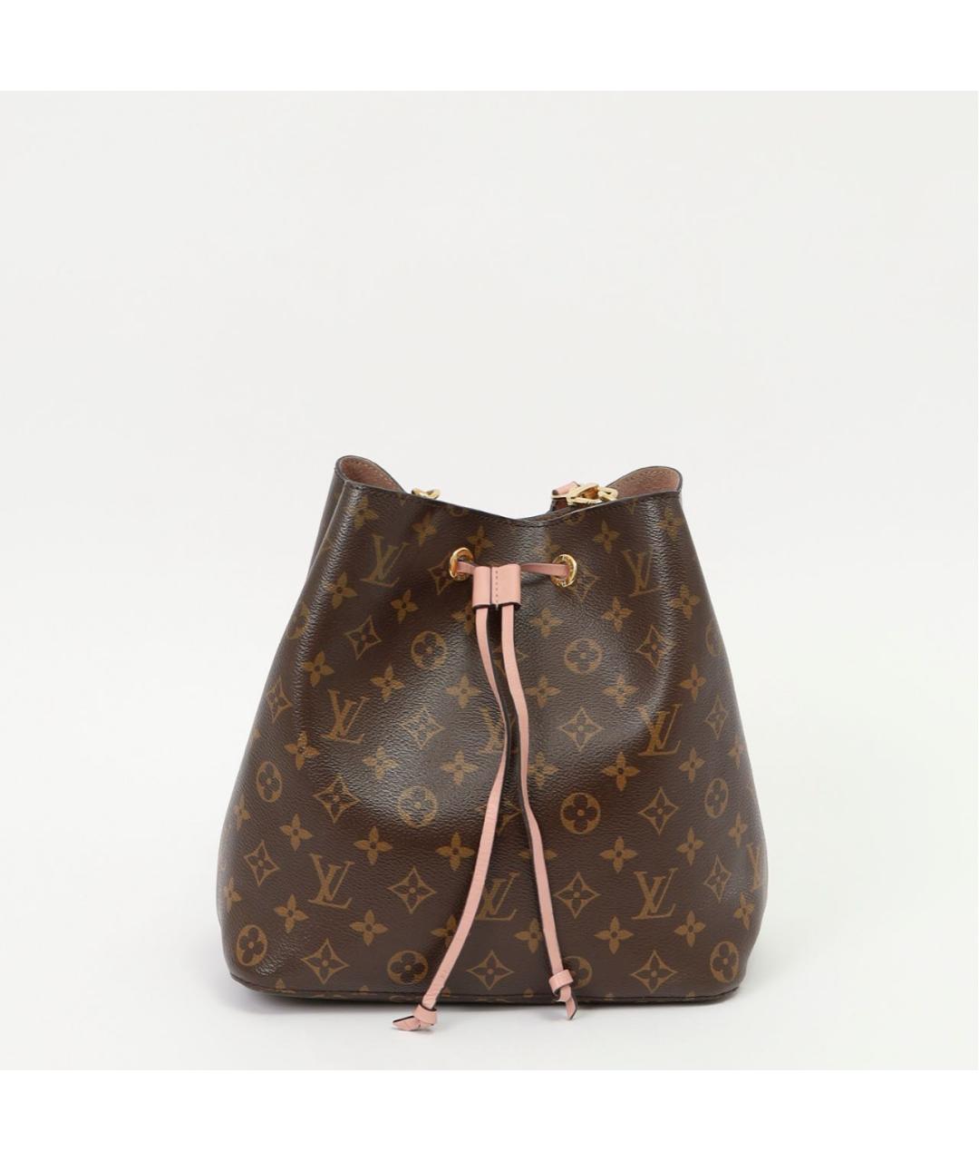LOUIS VUITTON Коричневая сумка через плечо из канвы, фото 6