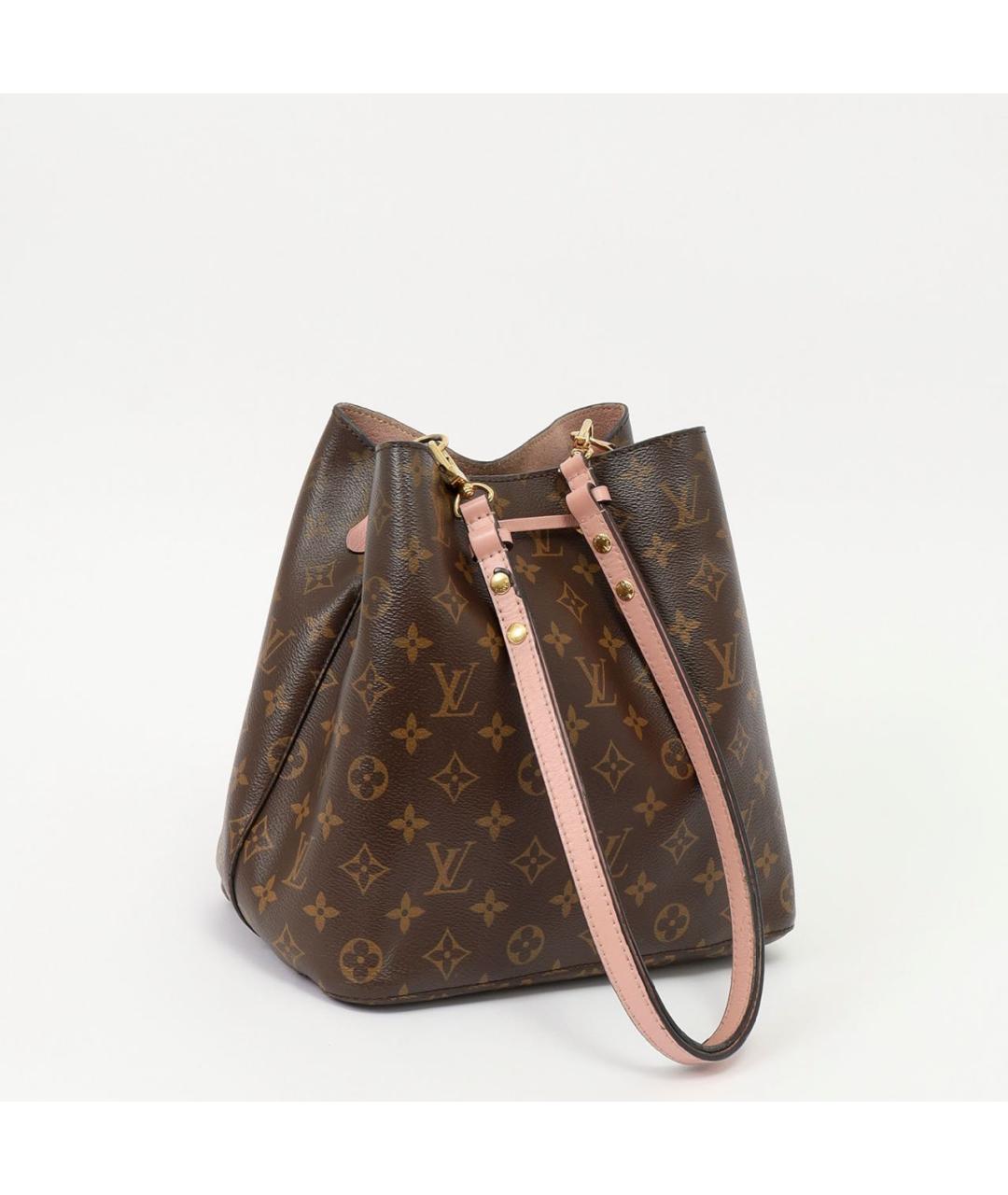 LOUIS VUITTON Коричневая сумка через плечо из канвы, фото 3