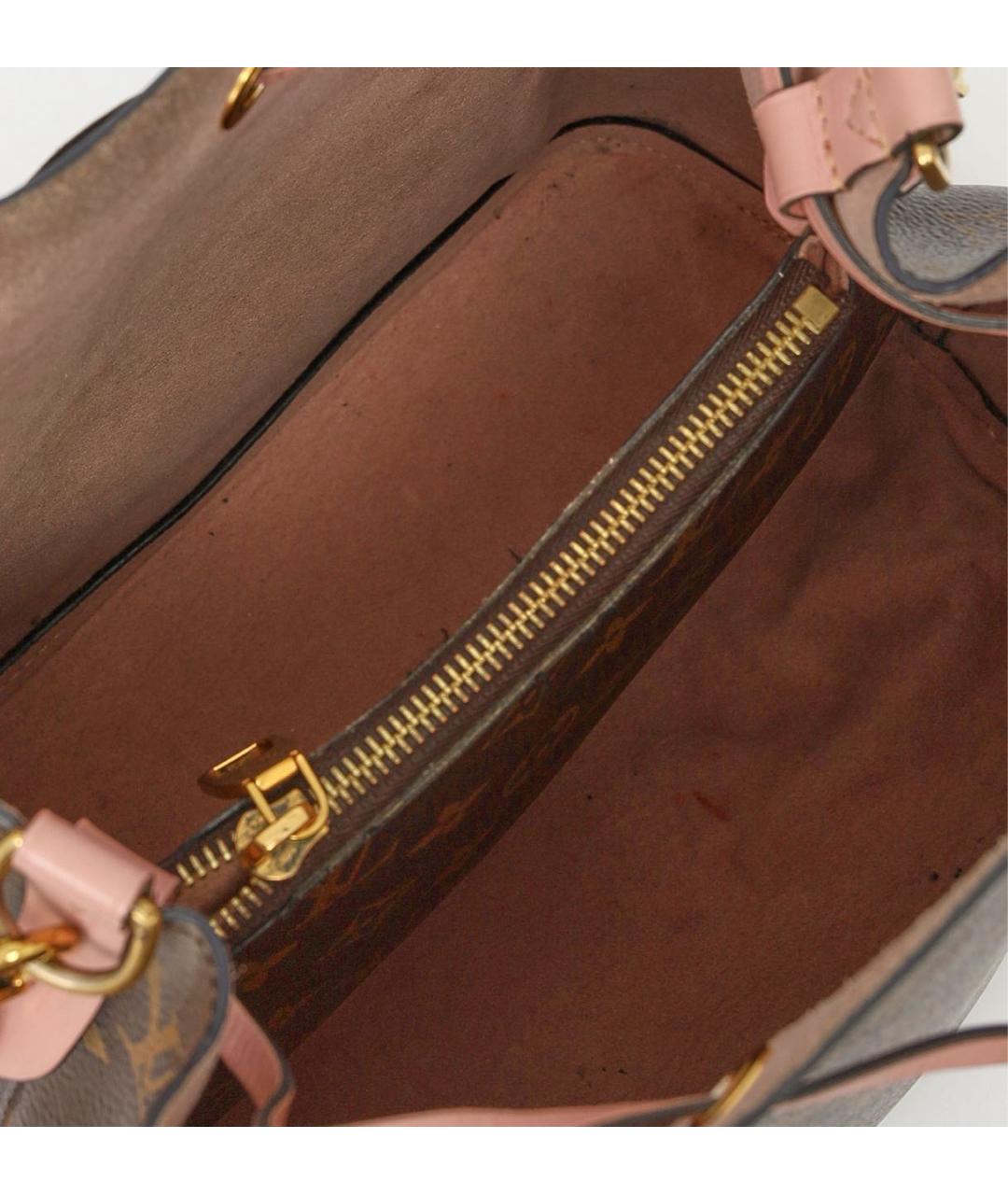 LOUIS VUITTON Коричневая сумка через плечо из канвы, фото 4
