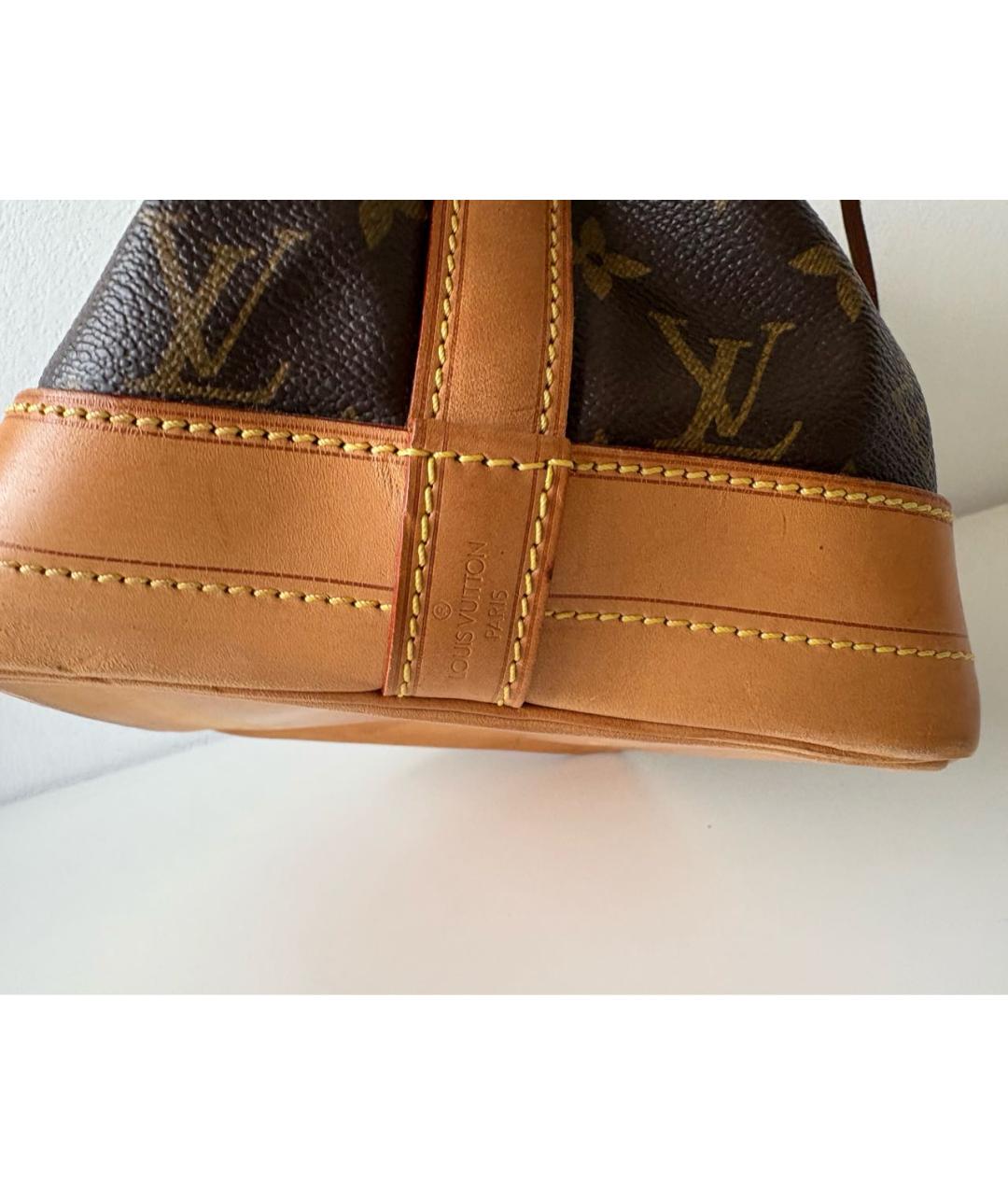 LOUIS VUITTON Коричневая сумка через плечо из канвы, фото 7
