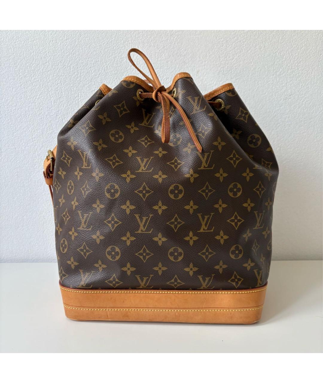 LOUIS VUITTON Коричневая сумка через плечо из канвы, фото 9