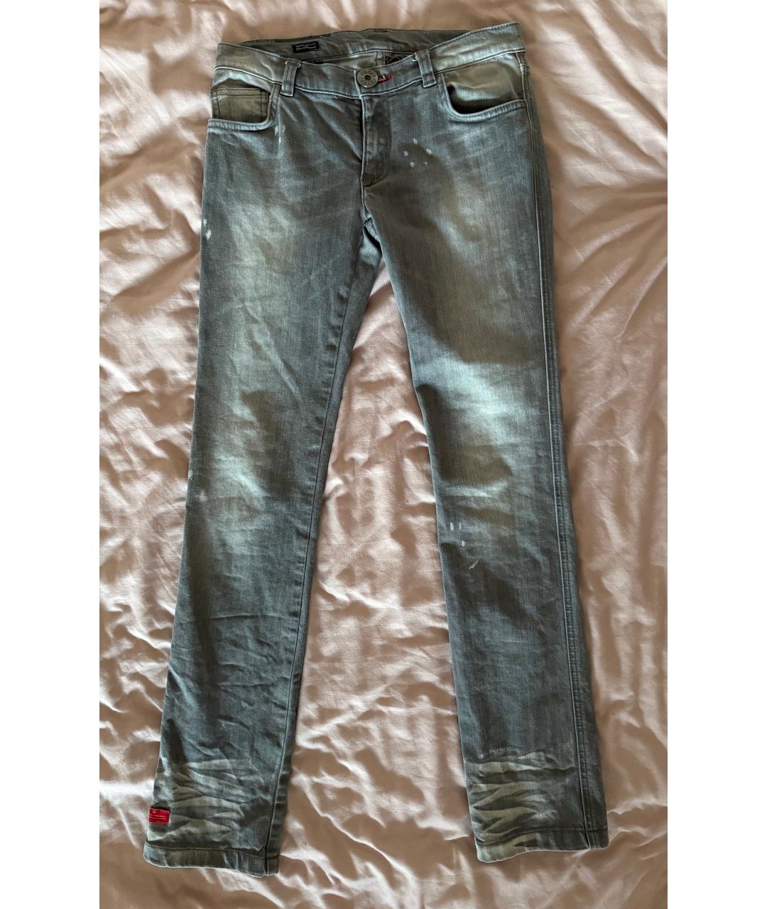 PHILIPP PLEIN Серые детские джинсы, фото 10