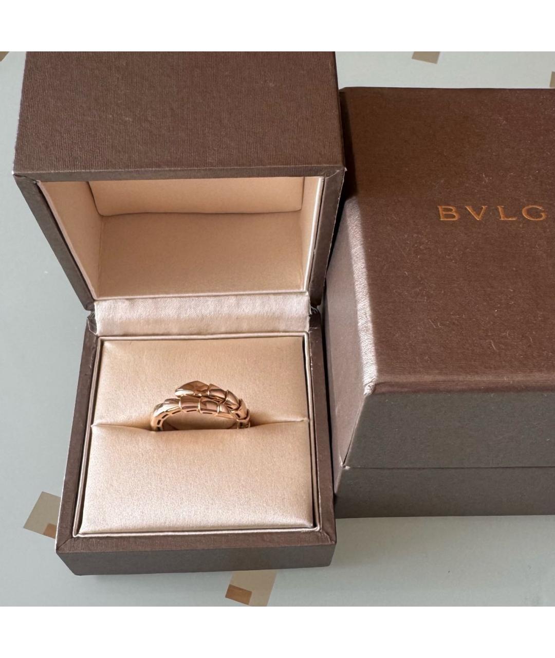 BVLGARI Золотое кольцо из розового золота, фото 2