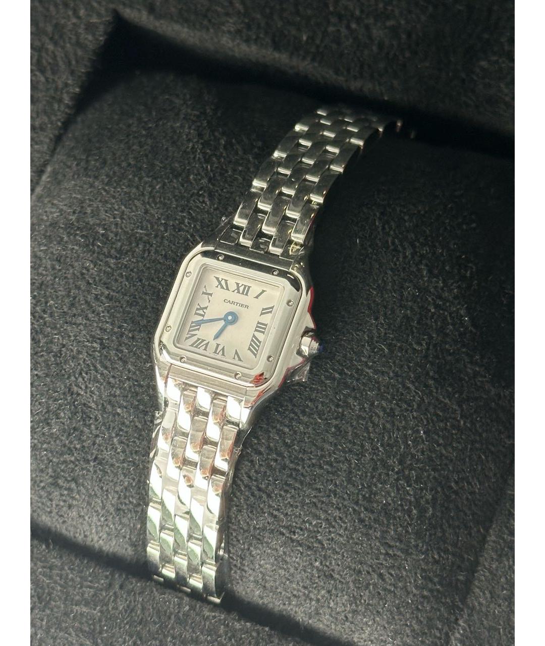 CARTIER Серебряные часы, фото 4
